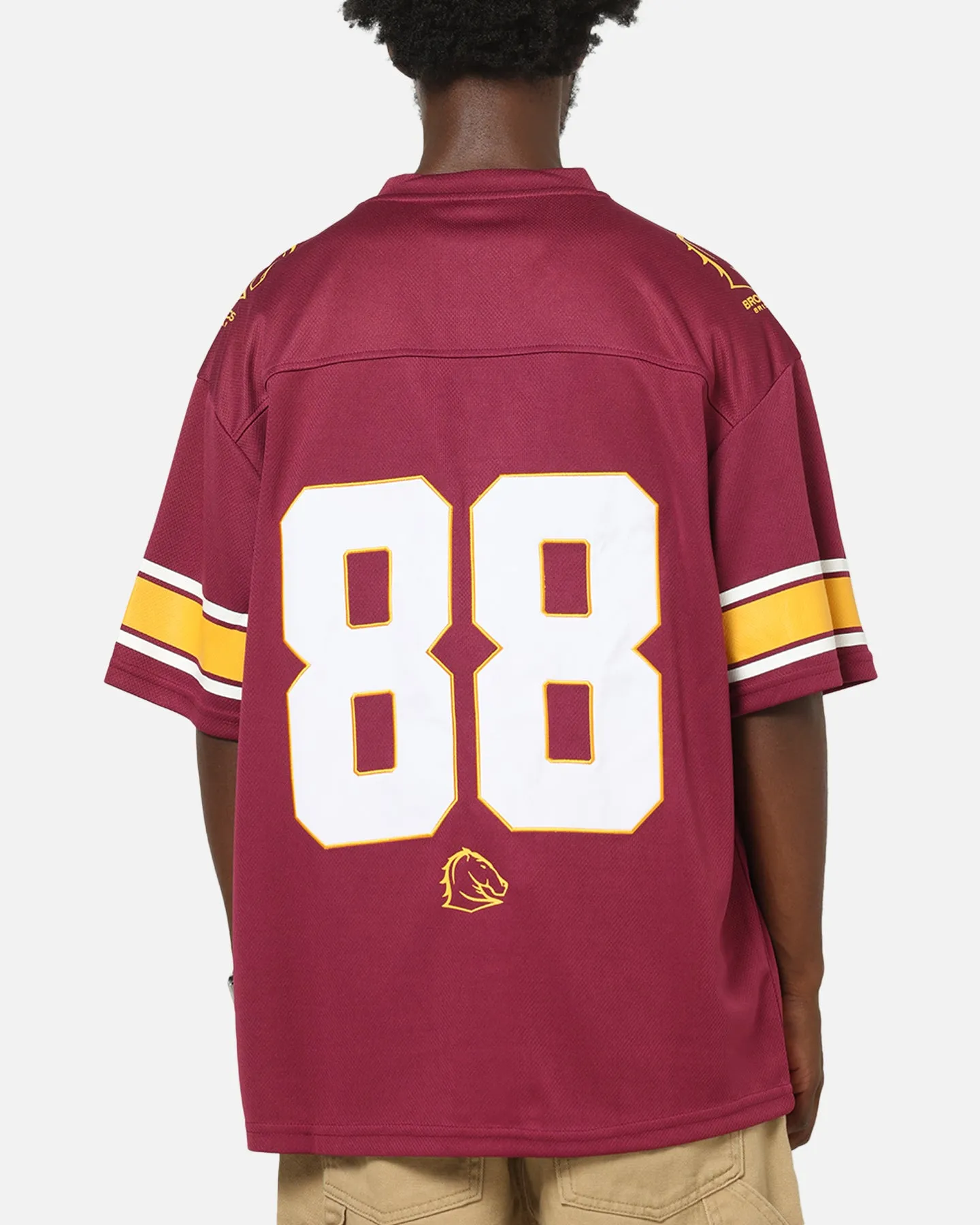 Bleacher Athletic Brisbane Broncos NRL Gridiron Mesh Jersey Official Team Color sold by Culture Kings product image thumbnail 2