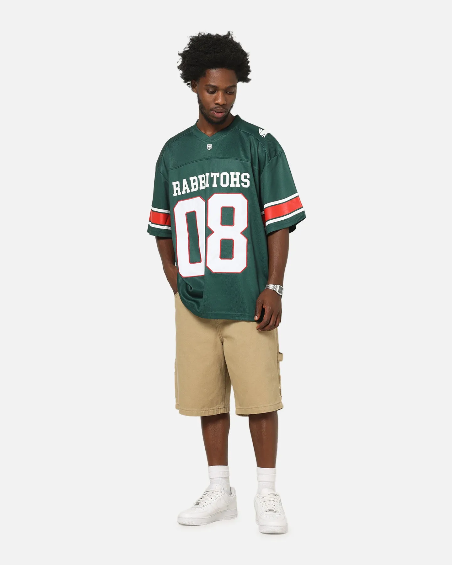 Bleacher Athletic South Sydney Rabbitohs NRL Gridiron Mesh Jersey Official Team Color sold by Culture Kings product image thumbnail 3