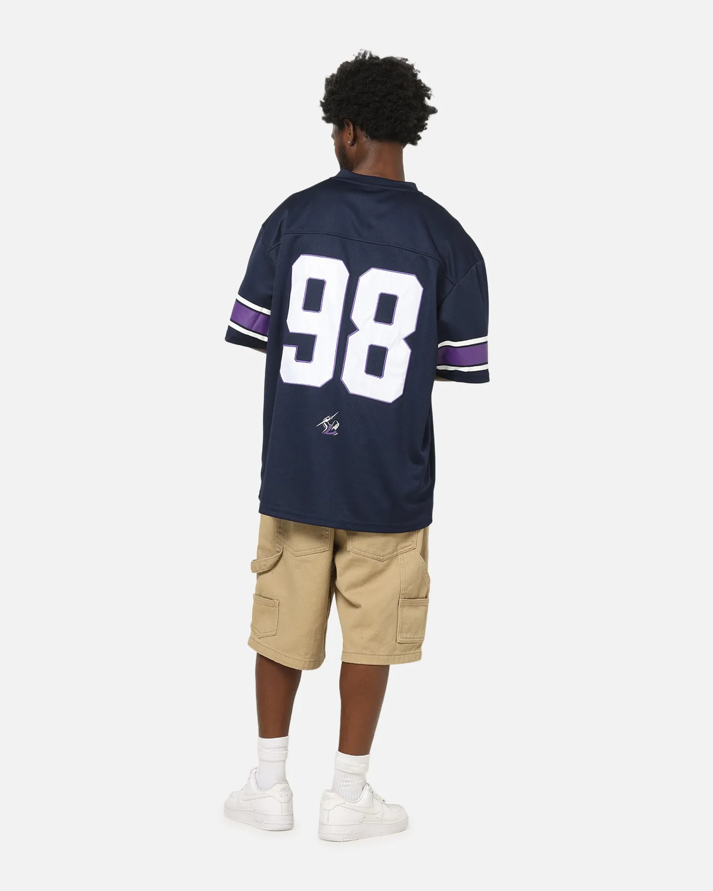 Bleacher Athletic Melbourne Storm NRL Gridiron Mesh Jersey Official Team Color sold by Culture Kings product image thumbnail 4