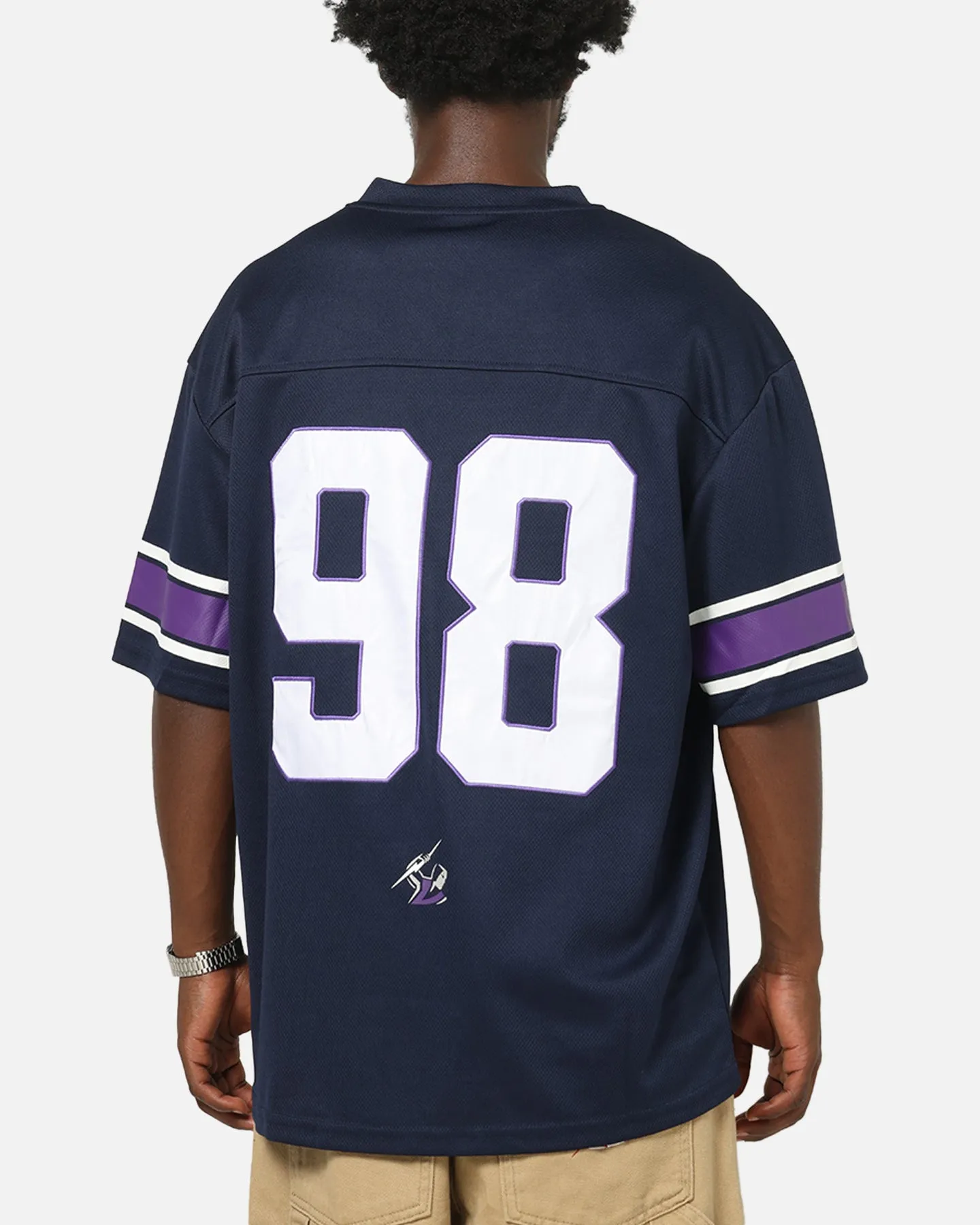 Bleacher Athletic Melbourne Storm NRL Gridiron Mesh Jersey Official Team Color sold by Culture Kings product image thumbnail 2