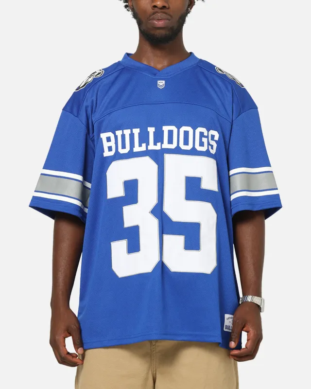 Bleacher Athletic Canterbury-Bankstown Bulldogs NRL Gridiron Mesh Jersey Official Team Color sold by Culture Kings