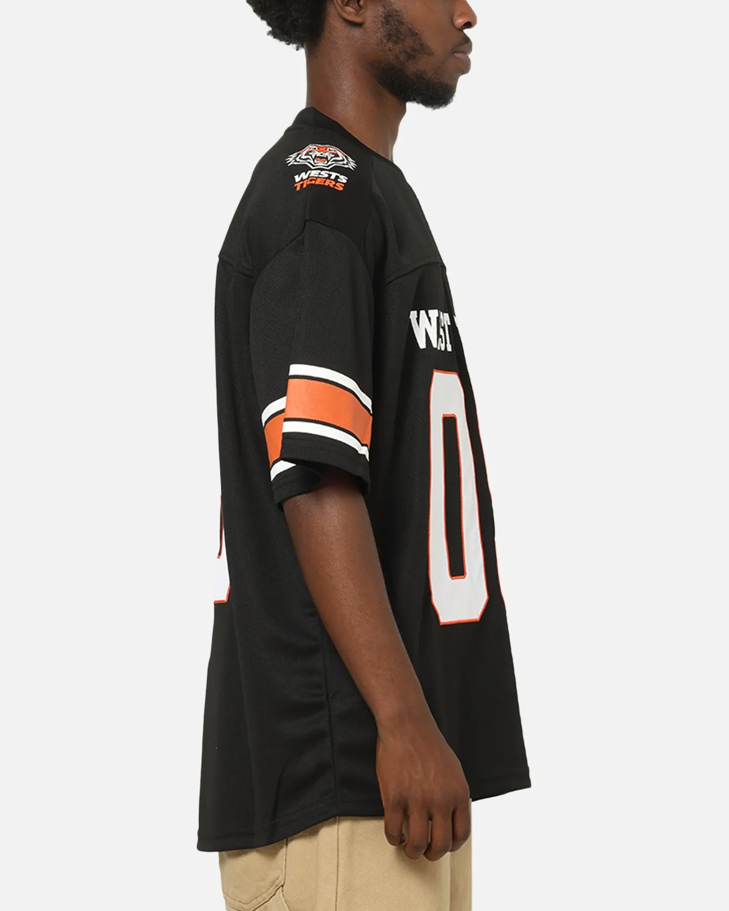 Bleacher Athletic Wests Tigers NRL Gridiron Mesh Jersey Official Team Color sold by Culture Kings product image thumbnail 5