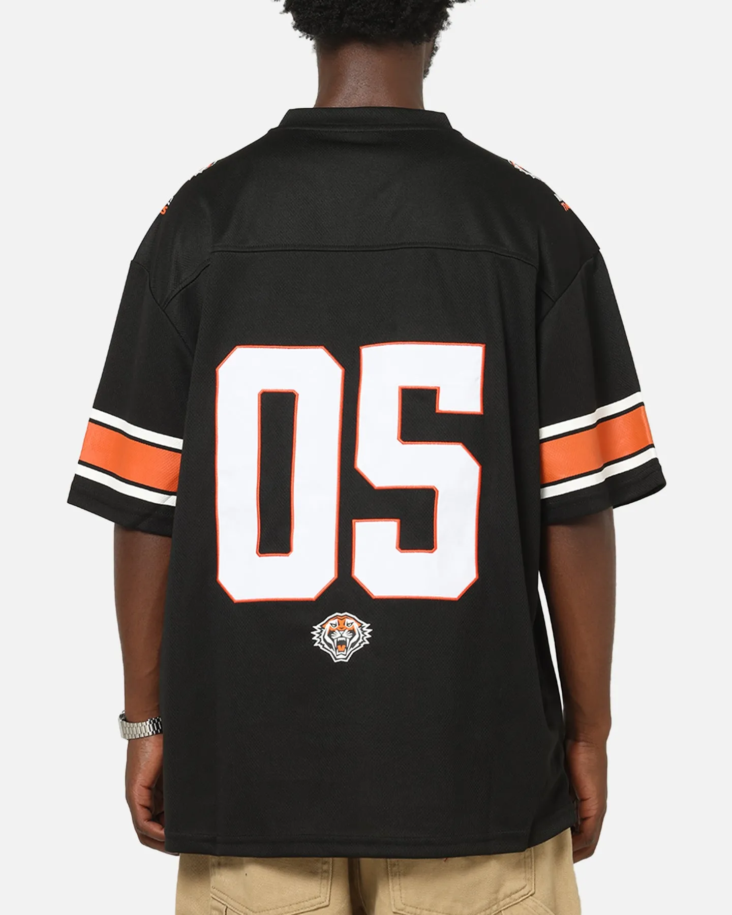 Bleacher Athletic Wests Tigers NRL Gridiron Mesh Jersey Official Team Color sold by Culture Kings product image thumbnail 2