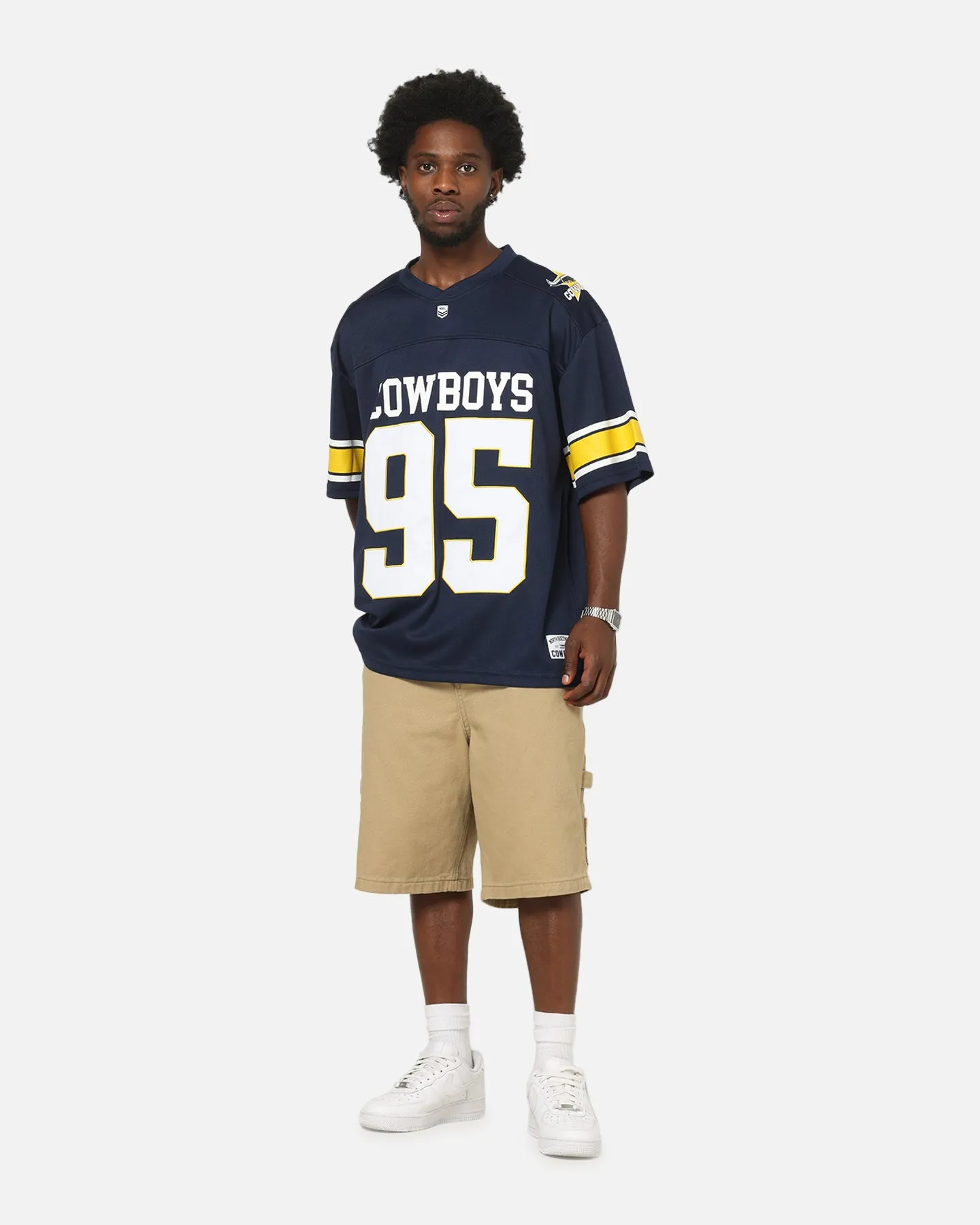 Bleacher Athletic North Queensland Cowboys NRL Gridiron Mesh Jersey Official Team Color sold by Culture Kings product image thumbnail 3
