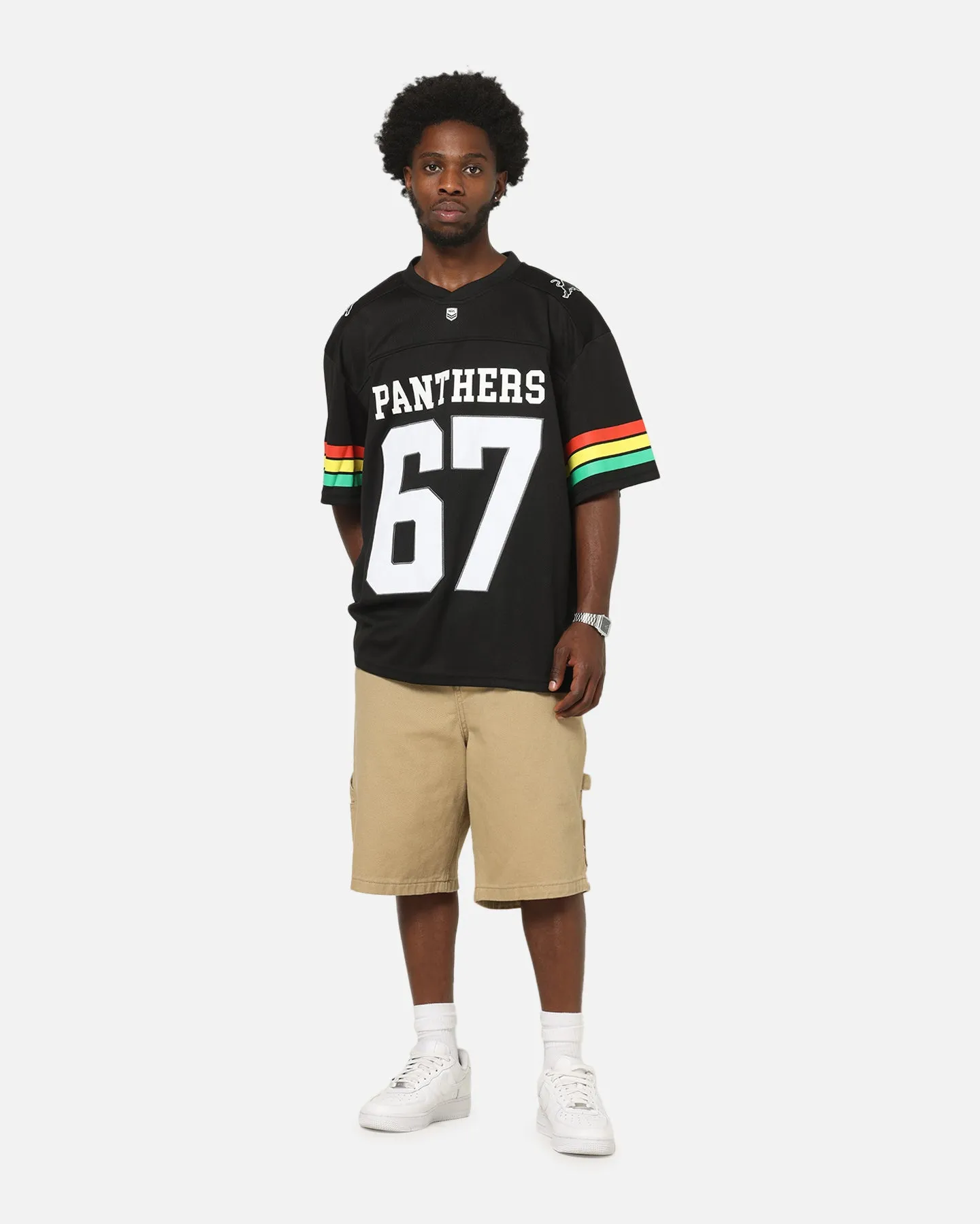 Bleacher Athletic Penrith Panthers NRL Gridiron Mesh Jersey Official Team Color sold by Culture Kings product image thumbnail 3