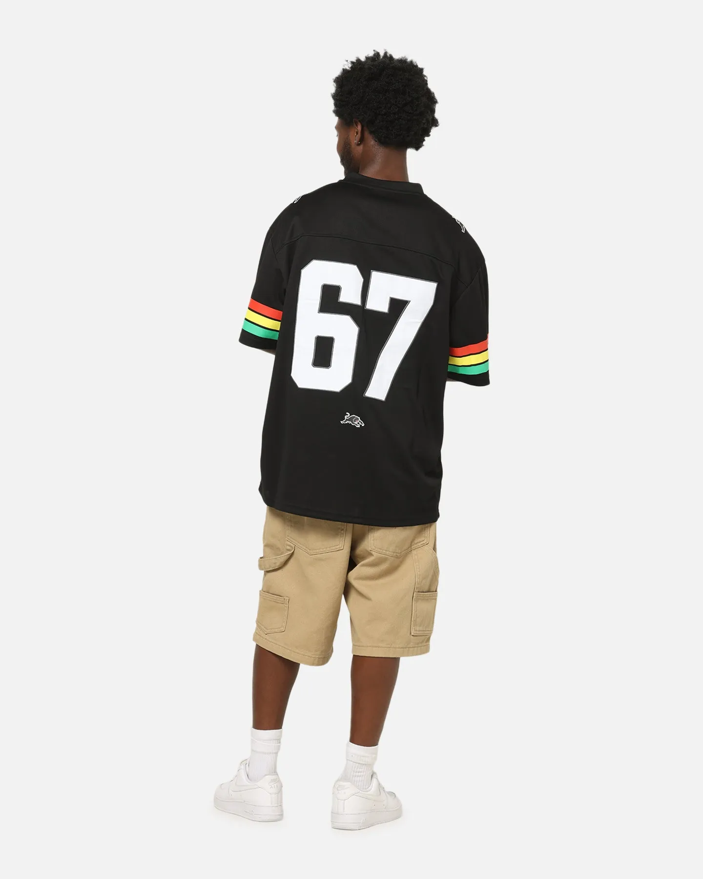 Bleacher Athletic Penrith Panthers NRL Gridiron Mesh Jersey Official Team Color sold by Culture Kings product image thumbnail 4