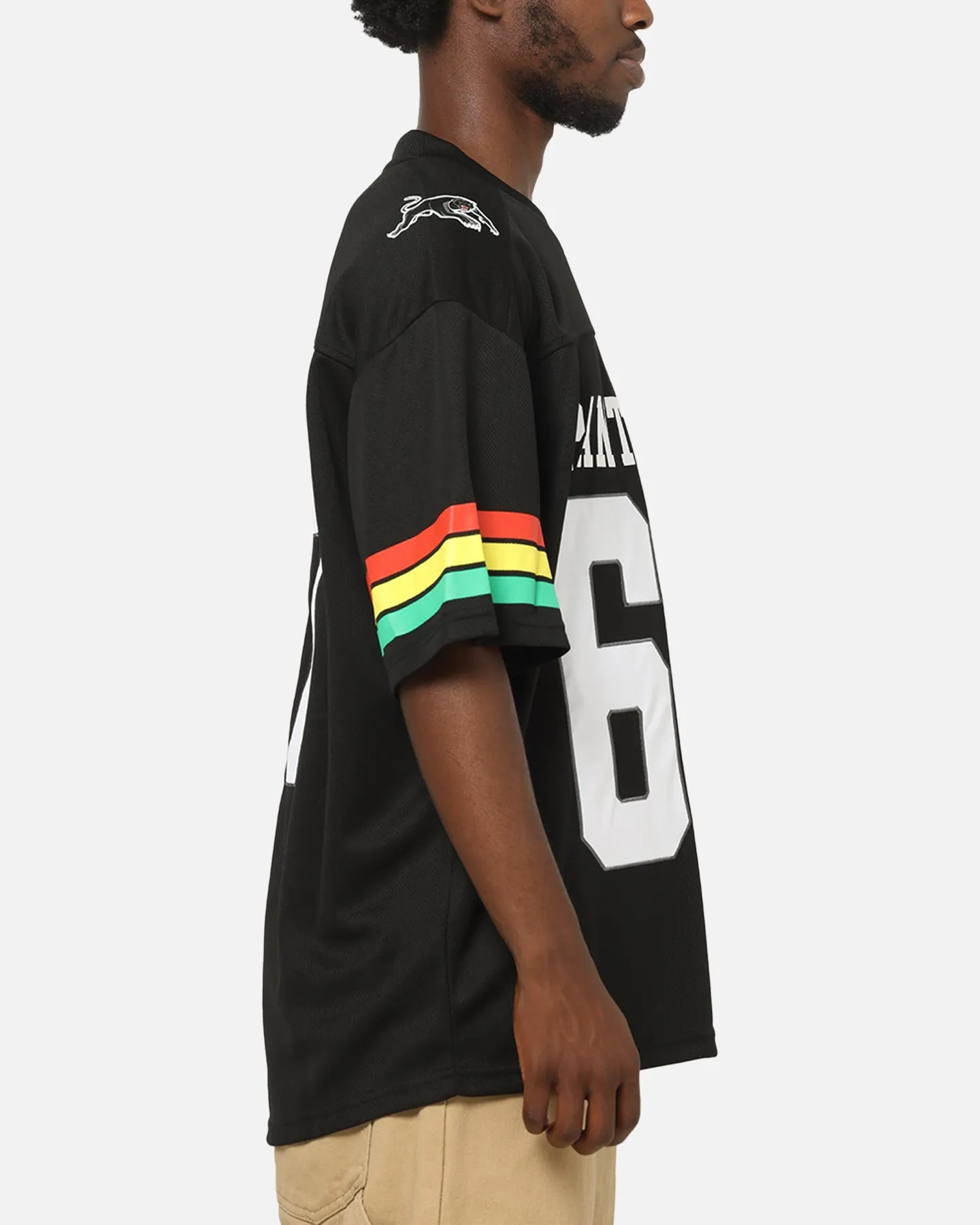 Bleacher Athletic Penrith Panthers NRL Gridiron Mesh Jersey Official Team Color sold by Culture Kings product image thumbnail 5
