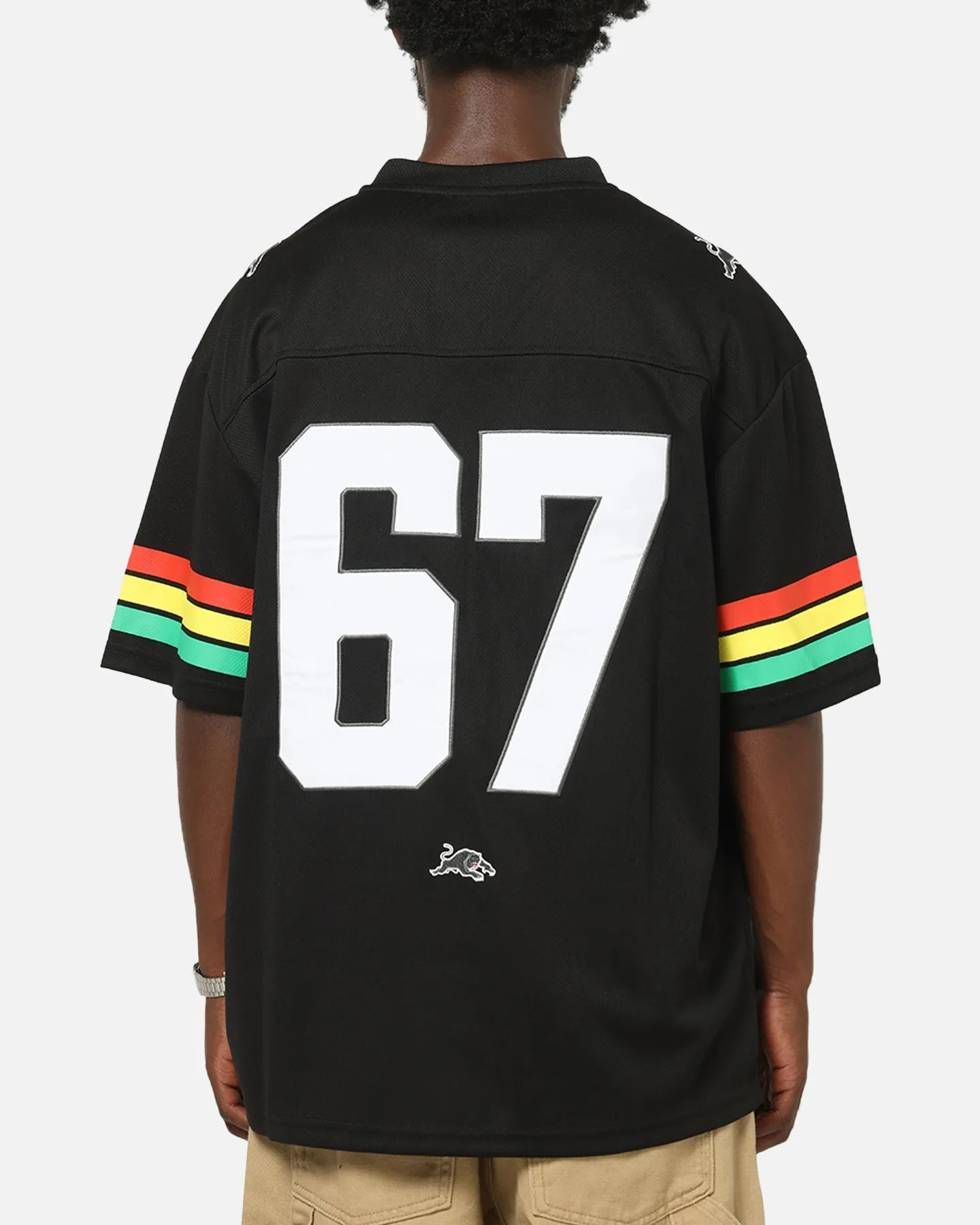 Bleacher Athletic Penrith Panthers NRL Gridiron Mesh Jersey Official Team Color sold by Culture Kings product image thumbnail 2