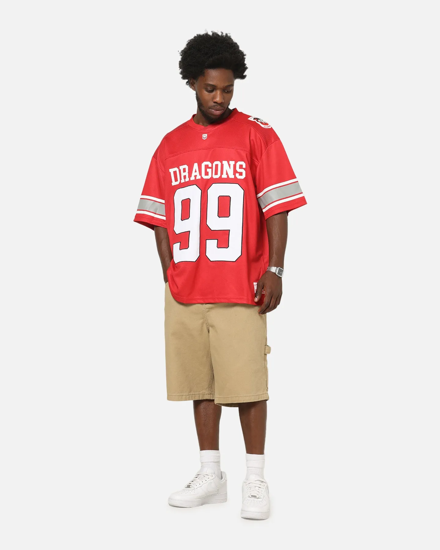 Bleacher Athletic St. George Illawarra Dragons NRL Gridiron Mesh Jersey Official Team Color sold by Culture Kings product image thumbnail 3