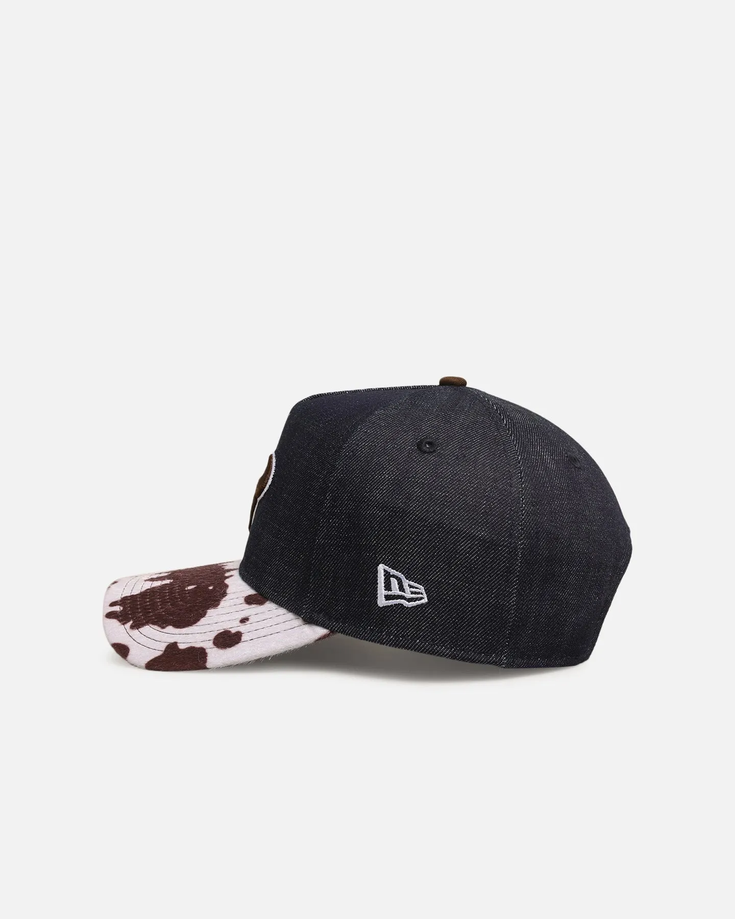 New Era Houston Texans 'Denim Cowhide' 9FORTY A-Frame Snapback Navy sold by Culture Kings product image thumbnail 4