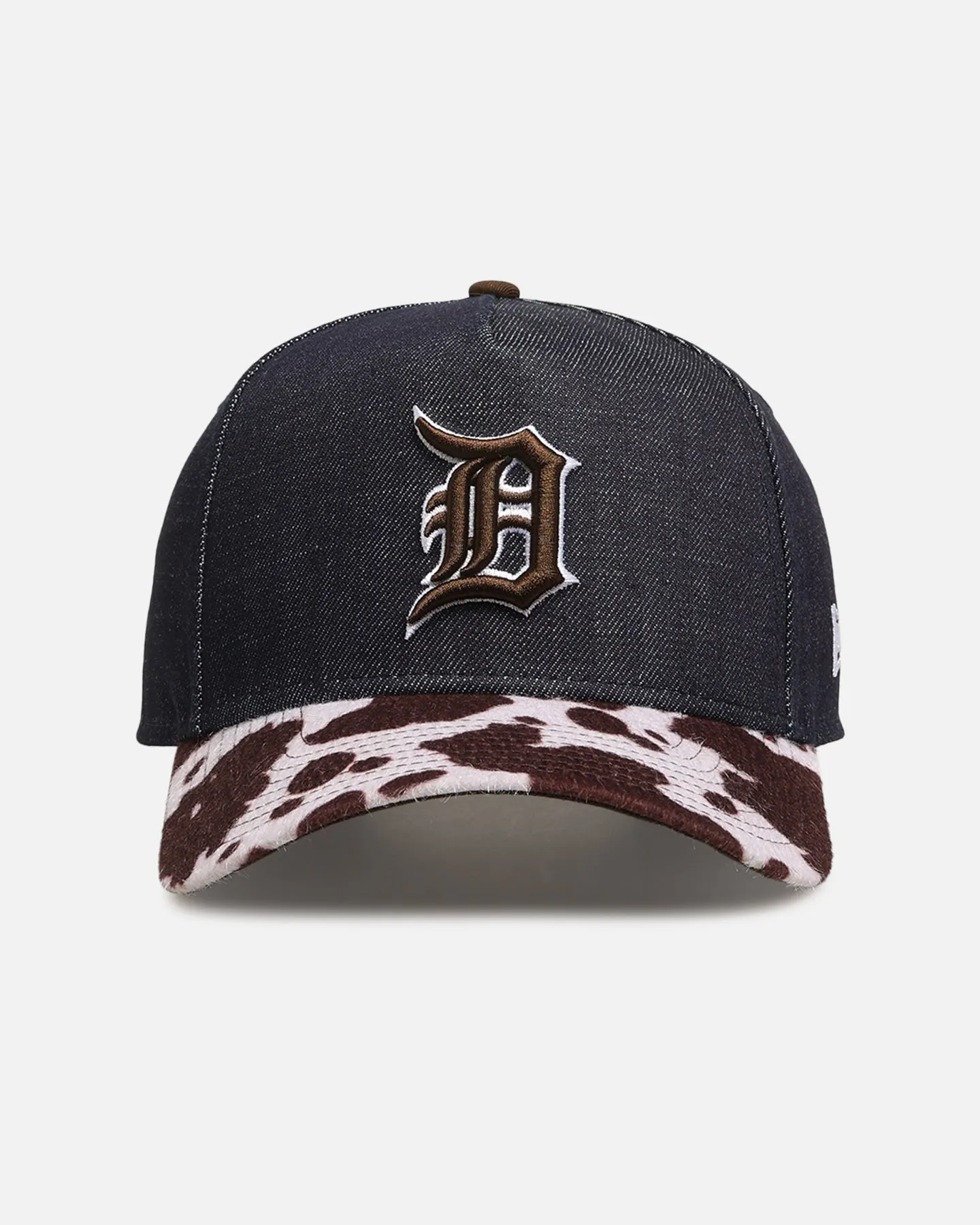New Era Detroit Tigers 'Denim Cowhide' 9FORTY A-Frame Snapback Navy sold by Culture Kings
