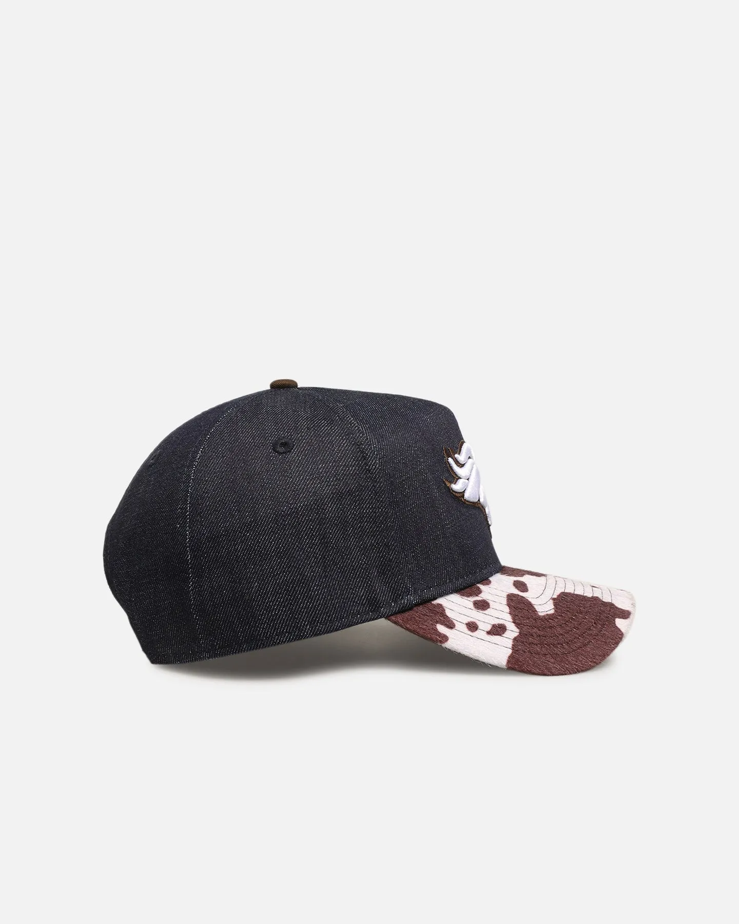 New Era Denver Broncos 'Denim Cowhide' 9FORTY A-Frame Snapback Navy sold by Culture Kings product image thumbnail 3