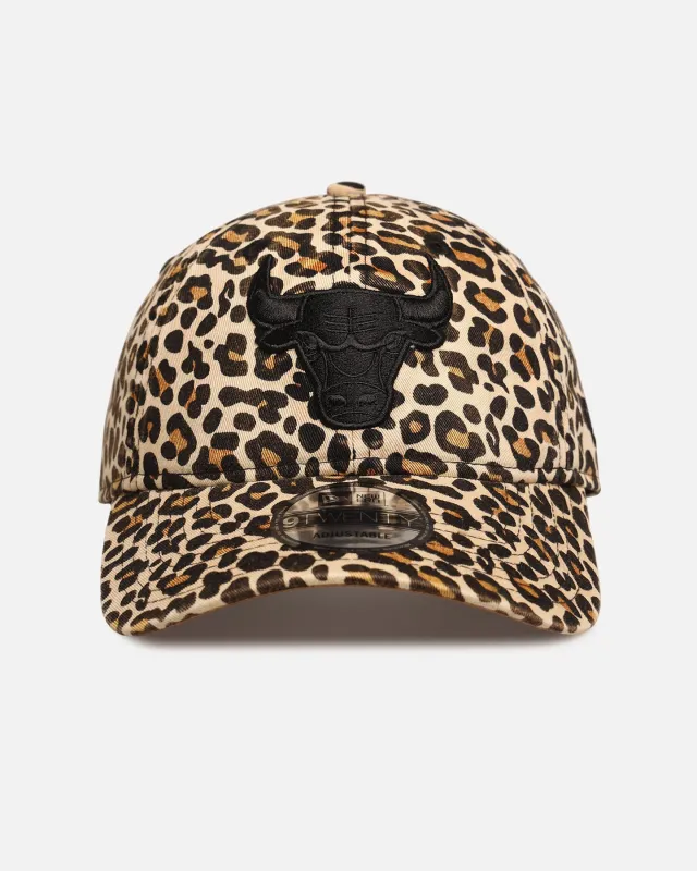 New Era Chicago Bulls 'Leopard Print' 9TWENTY Strapback Leopard sold by Culture Kings