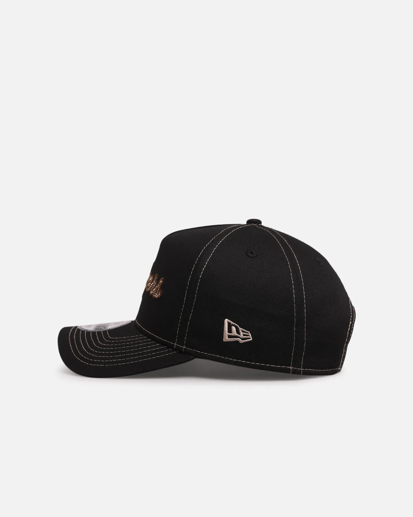 New Era Los Angeles Dodgers 'Rope Script' 9FORTY A-Frame Snapback Black/White sold by Culture Kings product image thumbnail 4