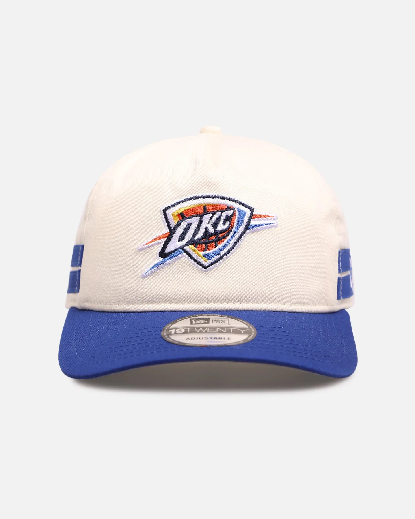 New Era Oklahoma City Thunder 'Stripe' 19TWENTY Snapback Chrome/Official Team Color sold by Culture Kings product image thumbnail 5