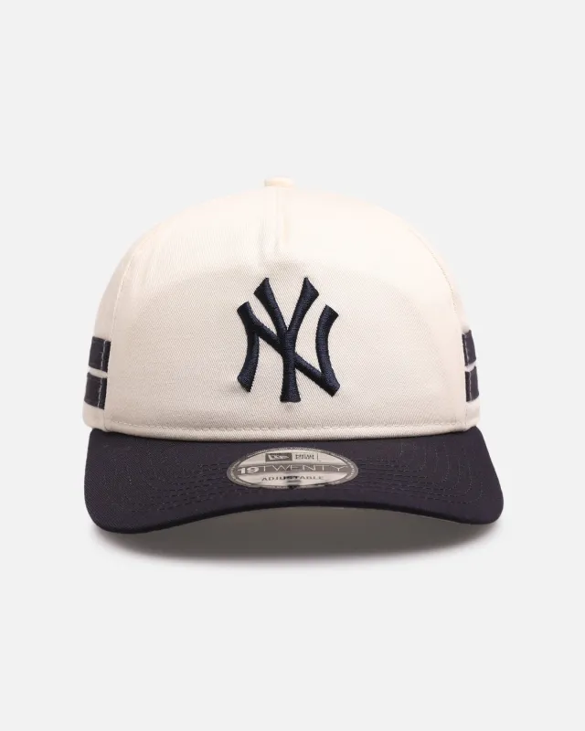 New Era New York Yankees 'Stripe' 19TWENTY Snapback Chrome/Official Team Color sold by Culture Kings