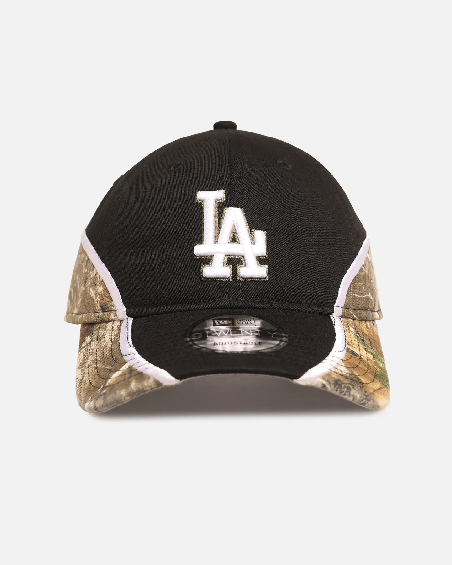 New Era Los Angeles Dodgers 'Black Realtree' 9TWENTY Strapback Black/Realtree sold by Culture Kings