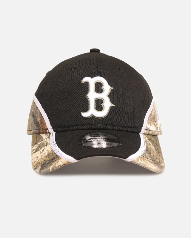 New Era Boston Red Sox 'Black Realtree' 9TWENTY Strapback Black/Realtree sold by Culture Kings