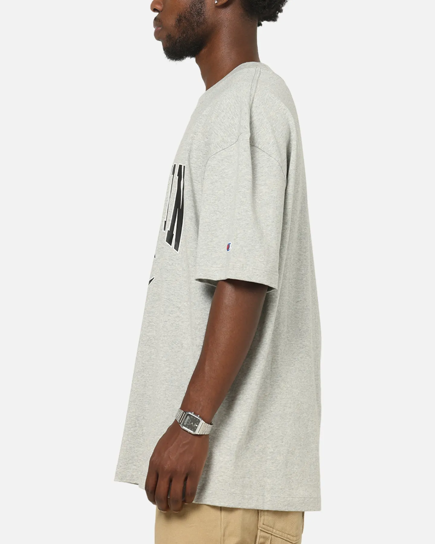 Champion CH Crew Athletic T-Shirt Grey Marle sold by Culture Kings product image thumbnail 5