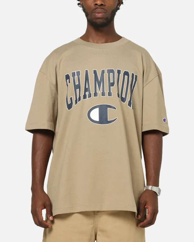Champion CH Crew Athletic T-Shirt Khaki sold by Culture Kings