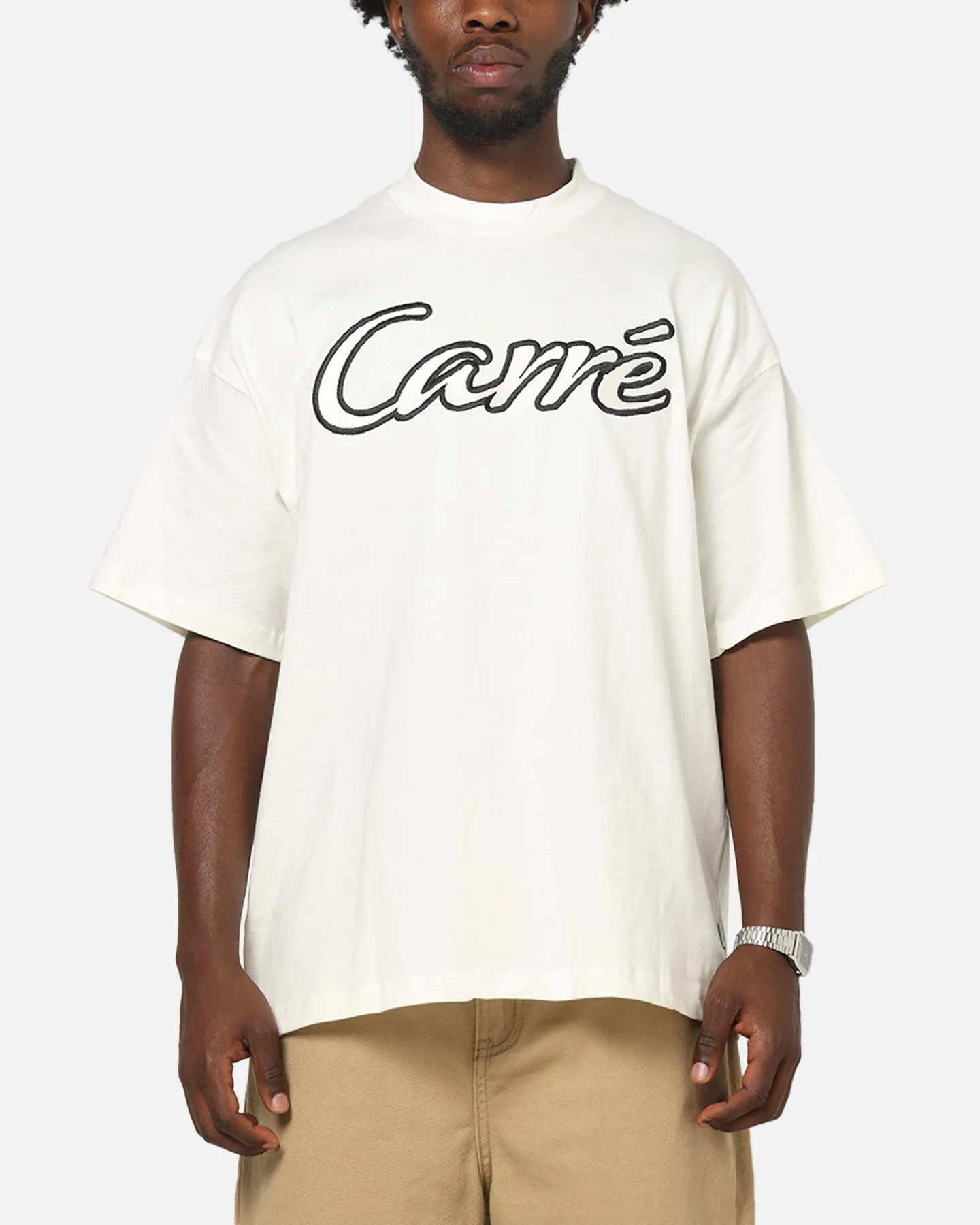 Carre Da Script T-Shirt Off White sold by Culture Kings