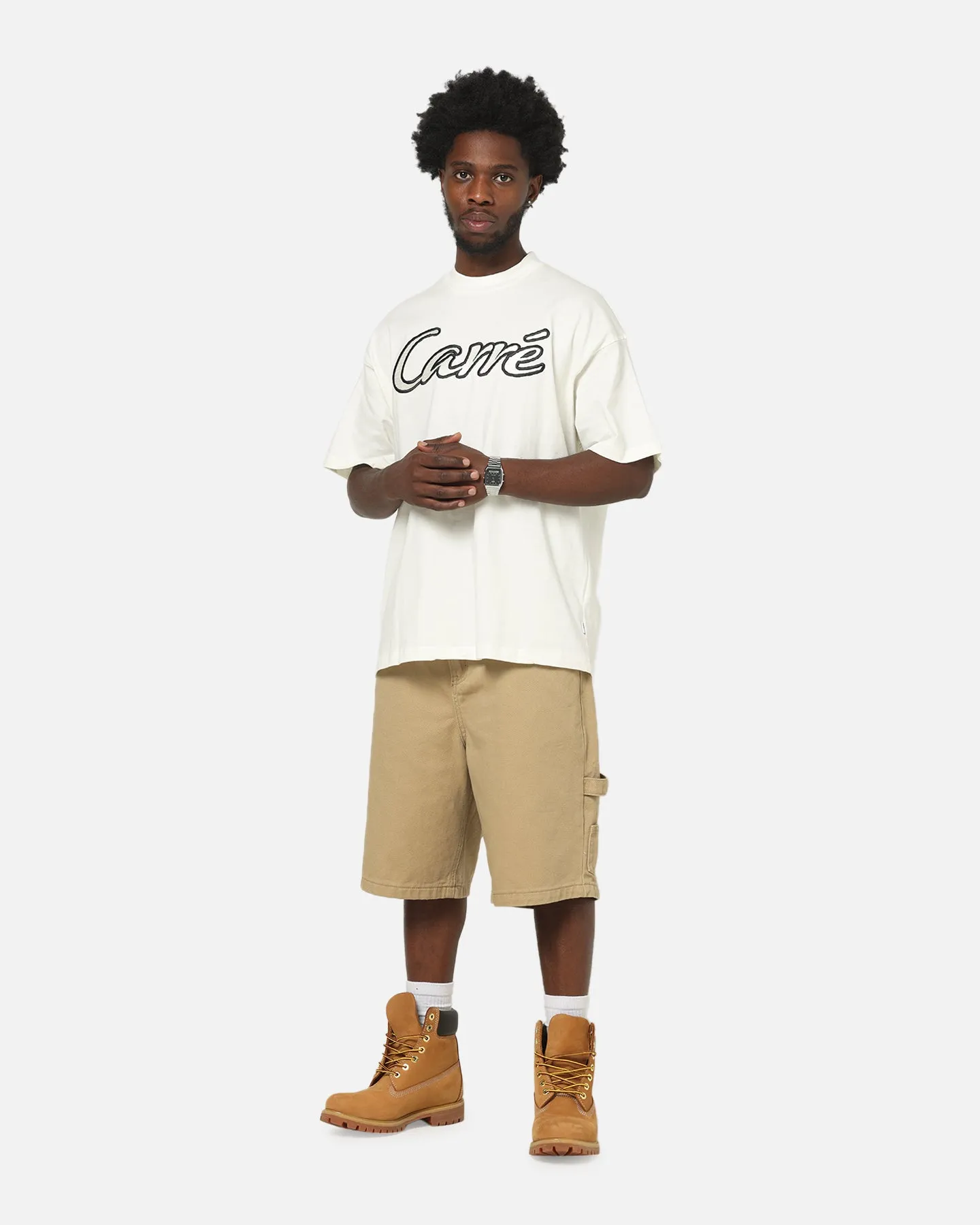 Carre Da Script T-Shirt Off White sold by Culture Kings product image thumbnail 2