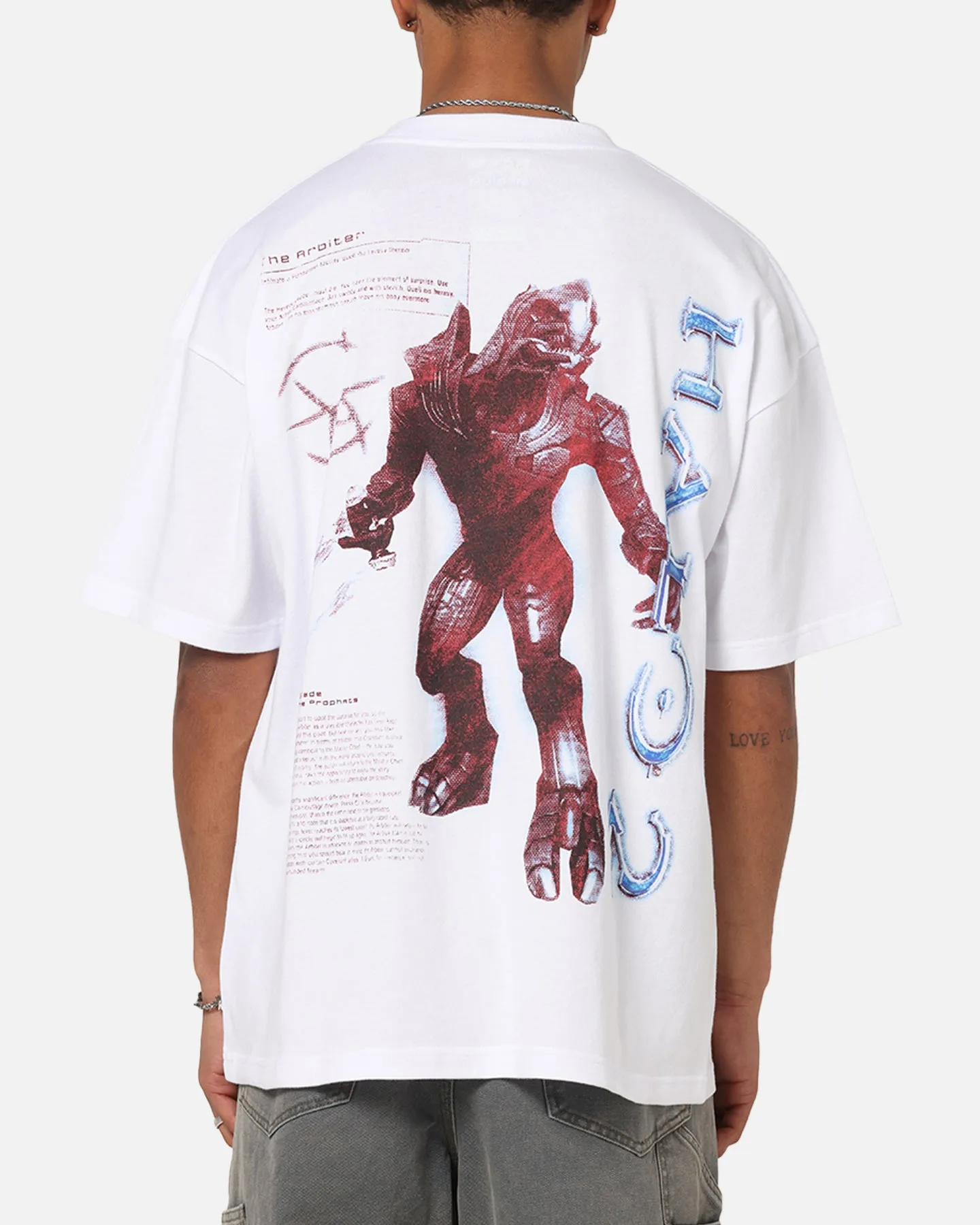 73Studio X Halo Halo 2 Arbiter Vintage T-Shirt White sold by Culture Kings