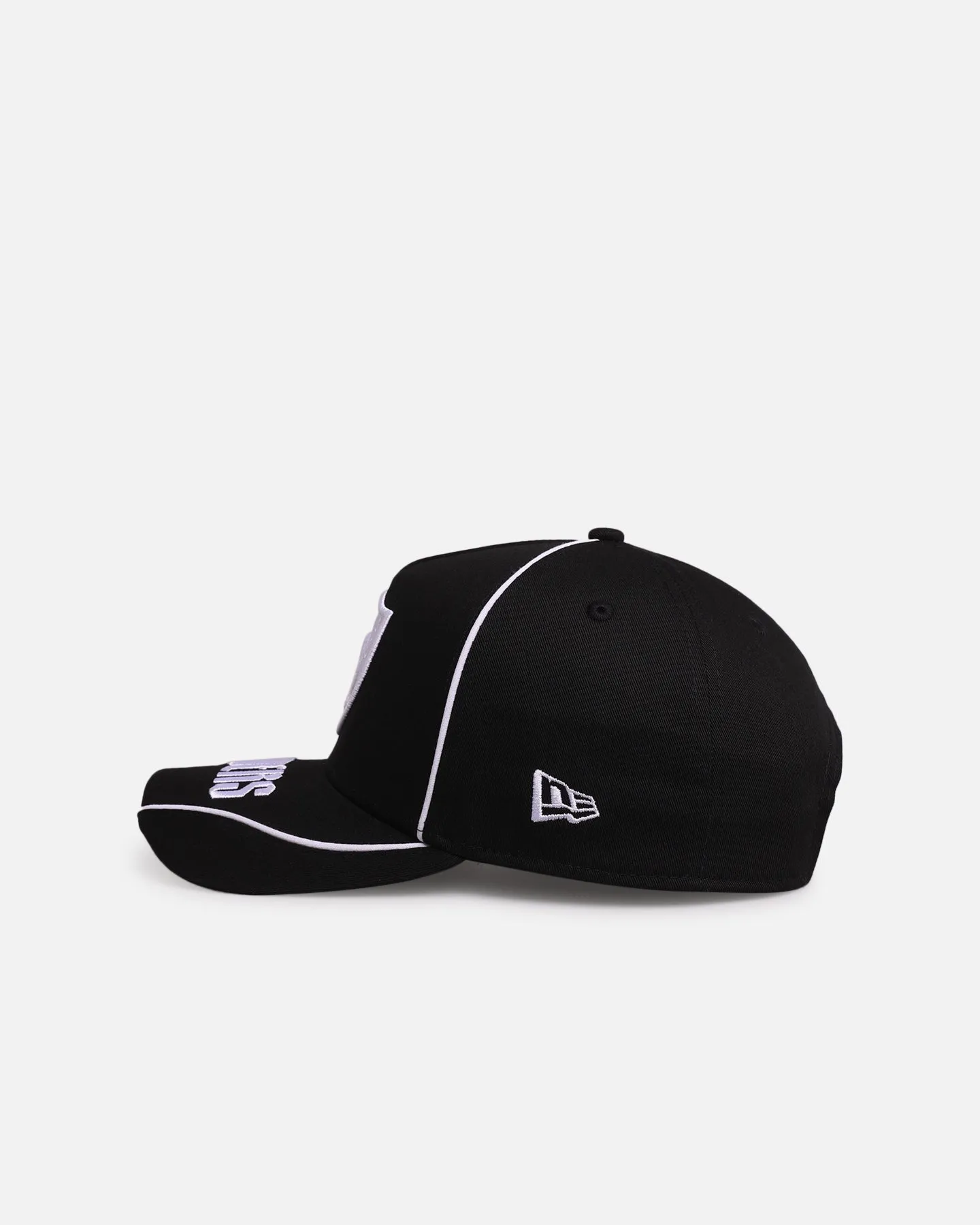 New Era Las Vegas Raiders 'Piping' 9FORTY A-Frame Snapback Black/White sold by Culture Kings product image thumbnail 4