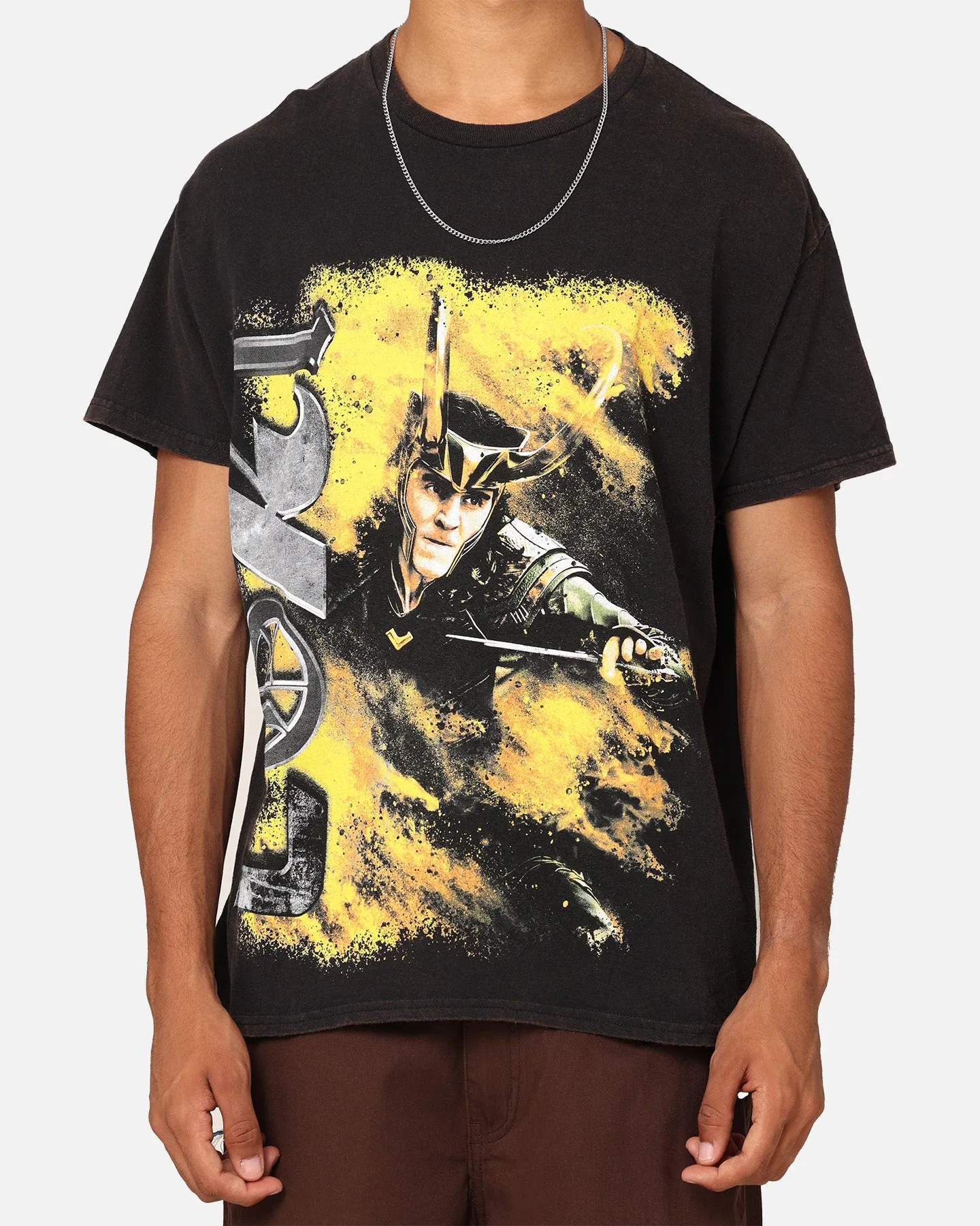 Marvel Loki Series Vintage T-Shirt Black Wash sold by Culture Kings product image thumbnail 3
