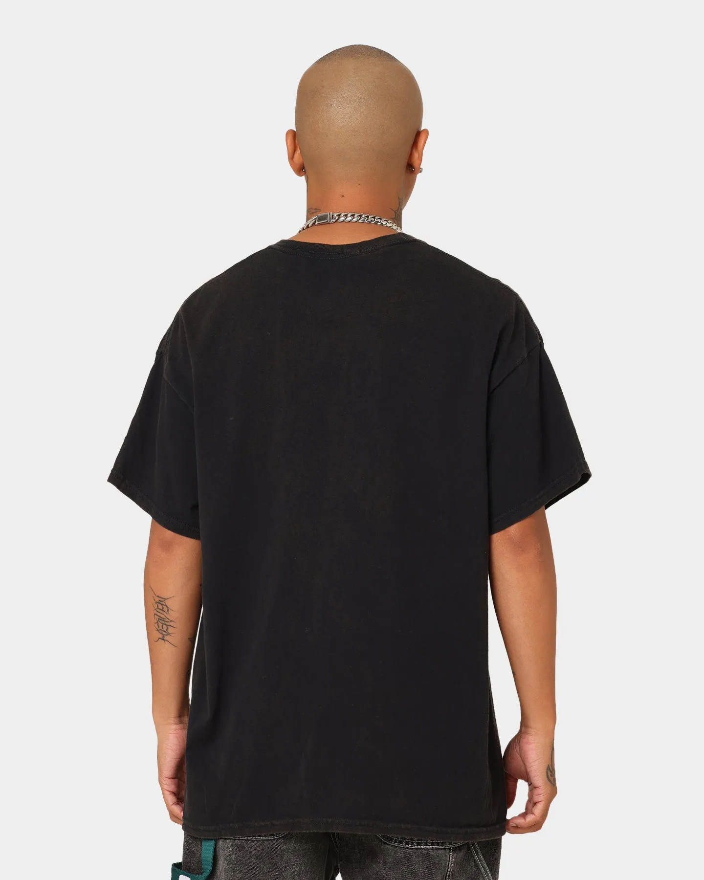 73Studio 73Studio X Stranger Things Hellfire Club Vintage T-Shirt Washed Black sold by Culture Kings product image thumbnail 4