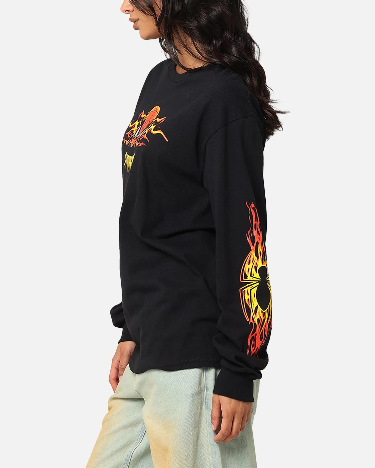 73Studio Marvel Spider-Man Y2K Spidey Long Sleeve T-Shirt Black sold by Culture Kings product image thumbnail 5