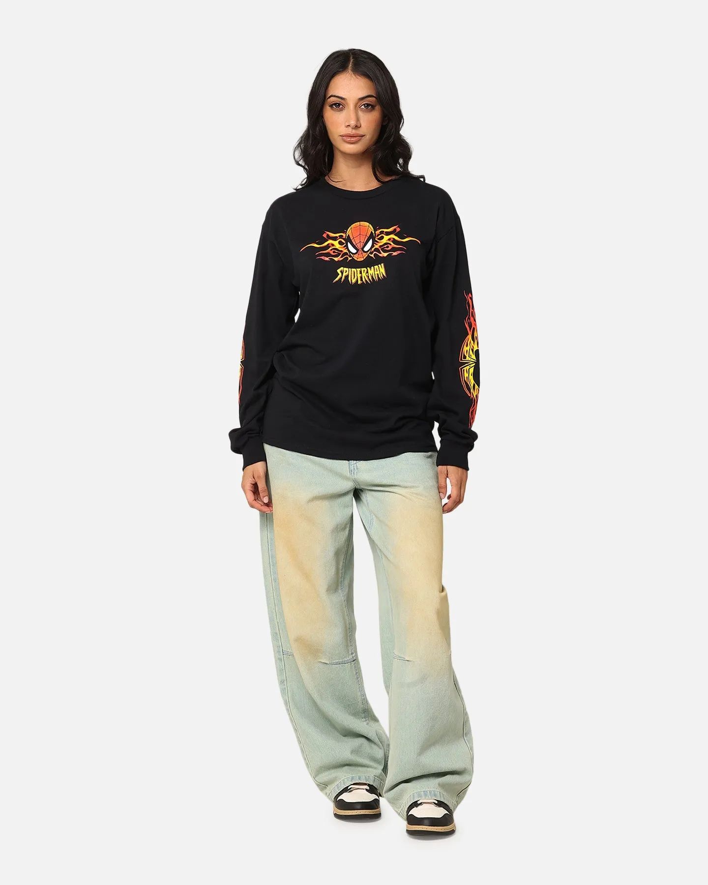 73Studio Marvel Spider-Man Y2K Spidey Long Sleeve T-Shirt Black sold by Culture Kings product image thumbnail 2