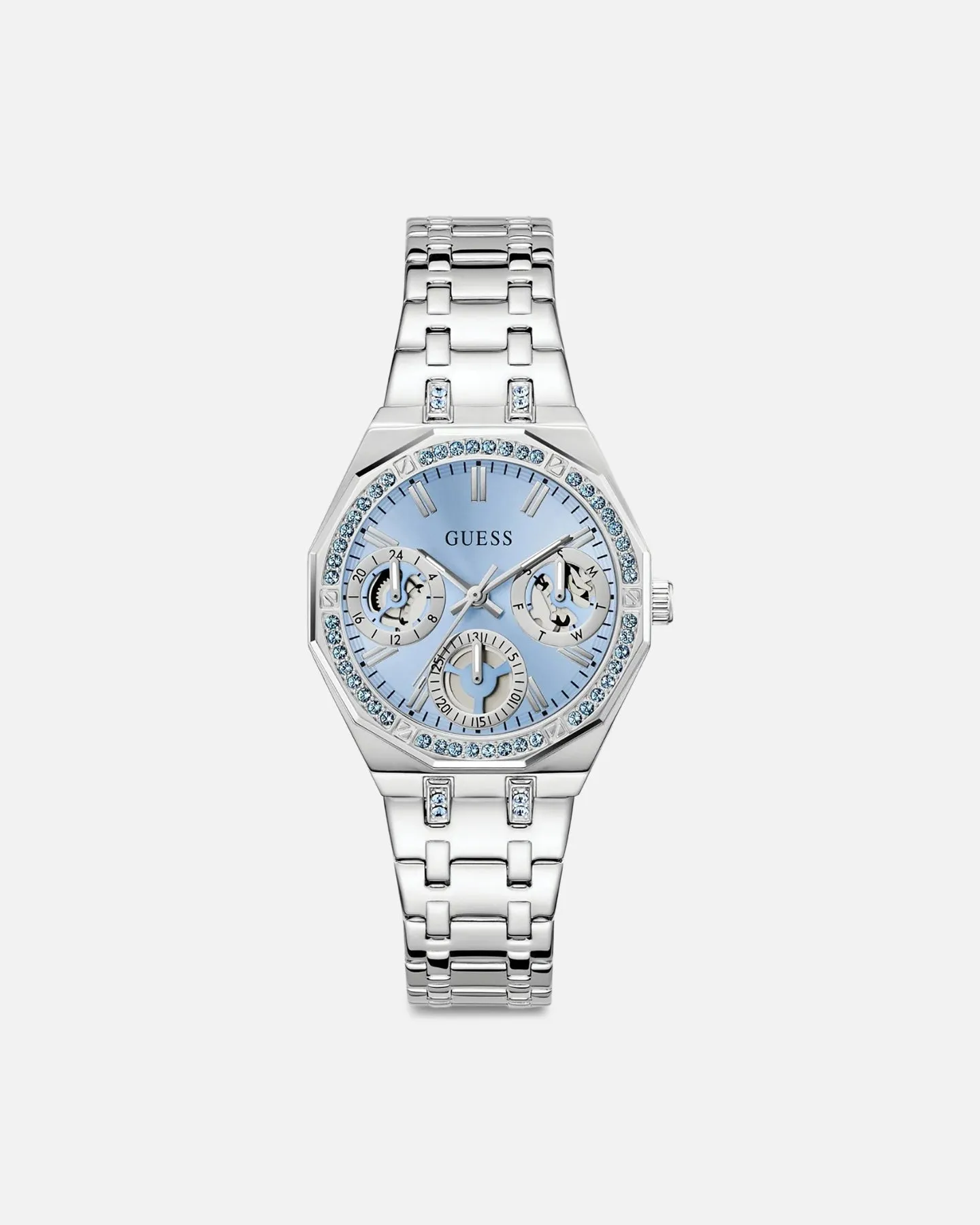 Guess Mainline Quinn Watch Silver sold by Culture Kings