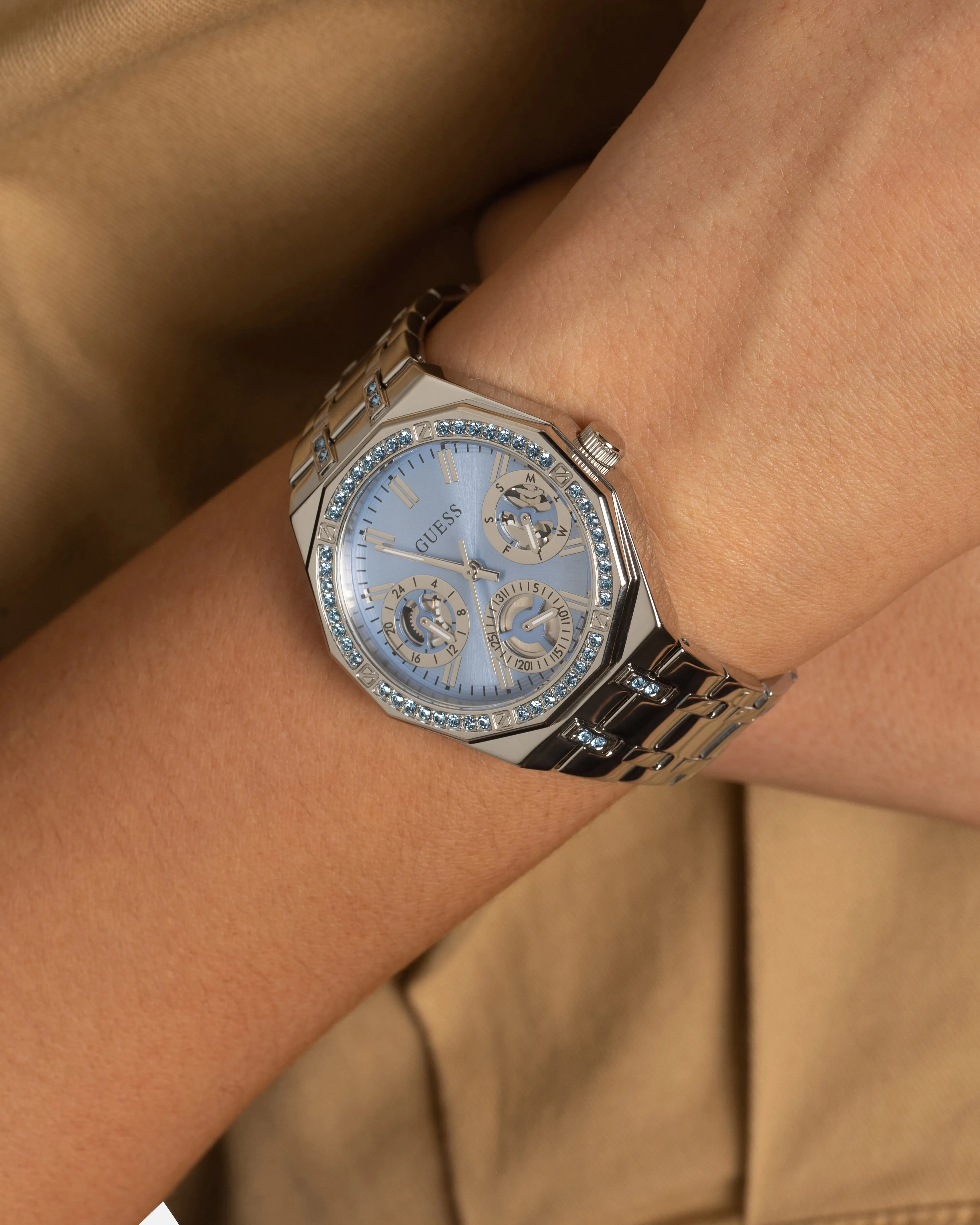 Guess Mainline Quinn Watch Silver sold by Culture Kings product image thumbnail 2