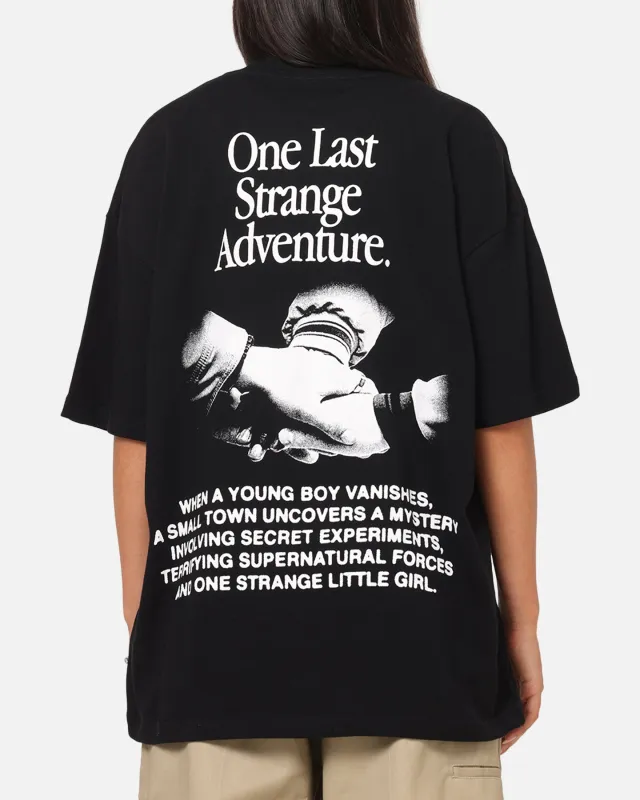 73Studio X Stranger Things One Last Strange Adventure T-Shirt Black sold by Culture Kings