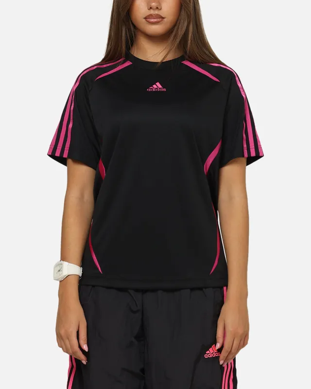 Adidas Women's Teamgeist T-Shirt Black/Pink sold by Culture Kings