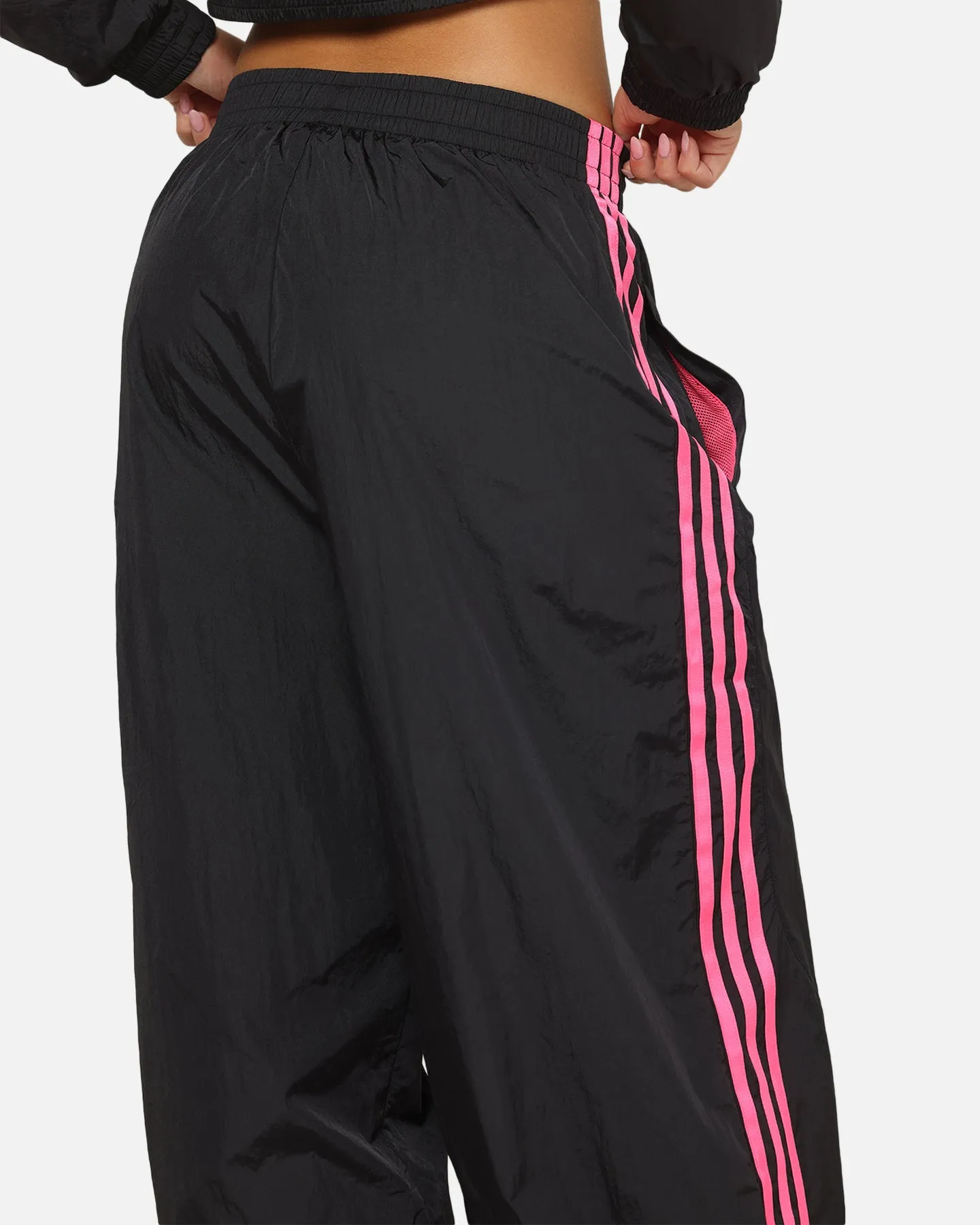 Adidas Women's Teamgeist Track Pants Black/Pink sold by Culture Kings product image thumbnail 4