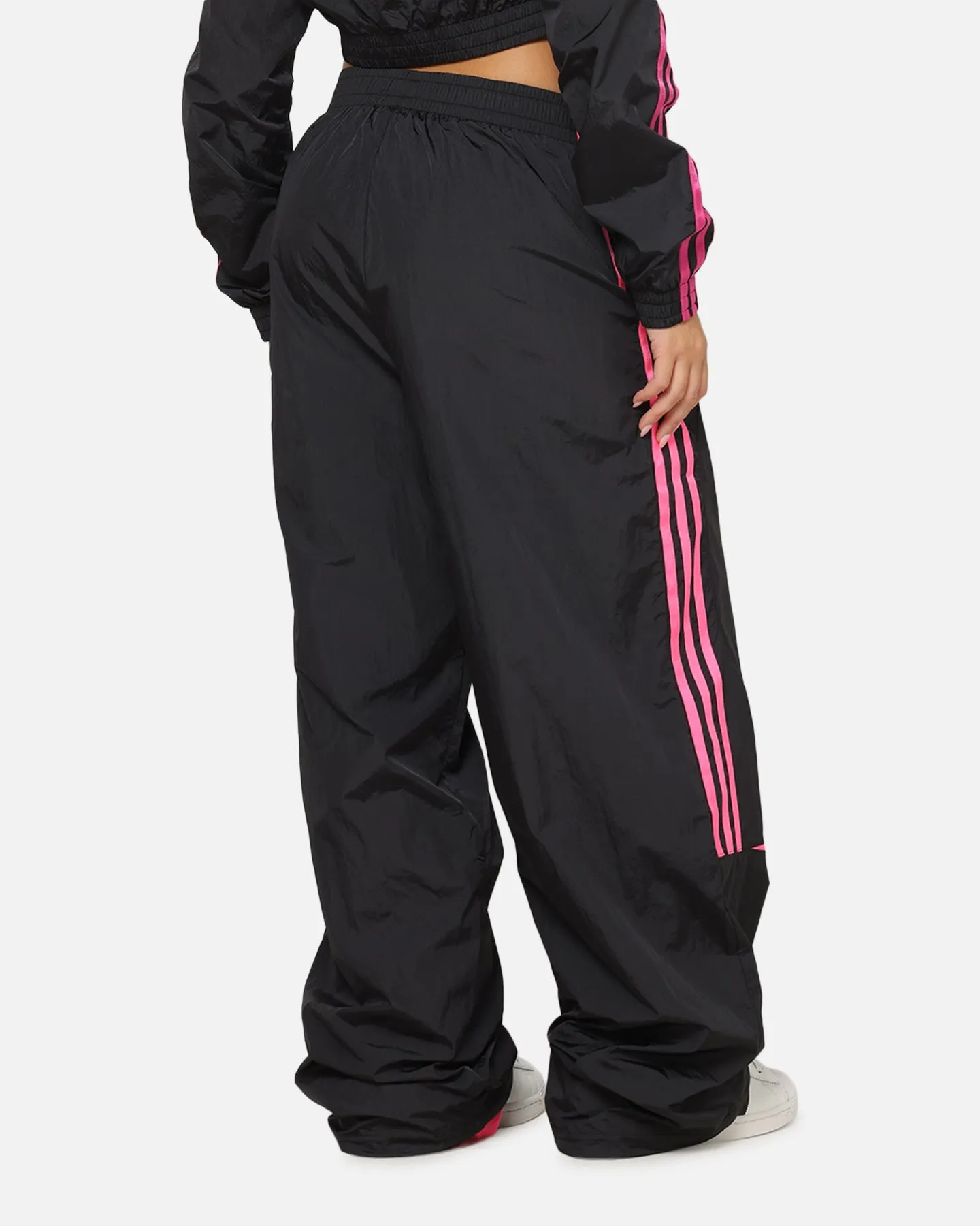 Adidas Women's Teamgeist Track Pants Black/Pink sold by Culture Kings product image thumbnail 5