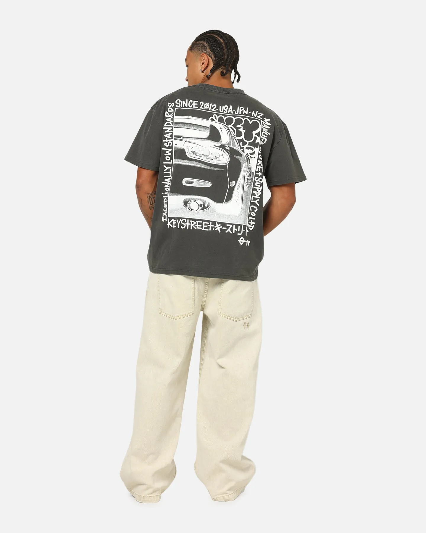 Key Street Twotone T-Shirt Black Wash sold by Culture Kings product image thumbnail 3