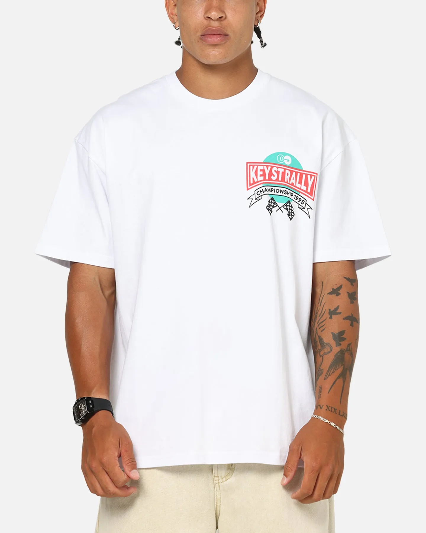 Key Street Arcade T-Shirt White sold by Culture Kings product image thumbnail 2