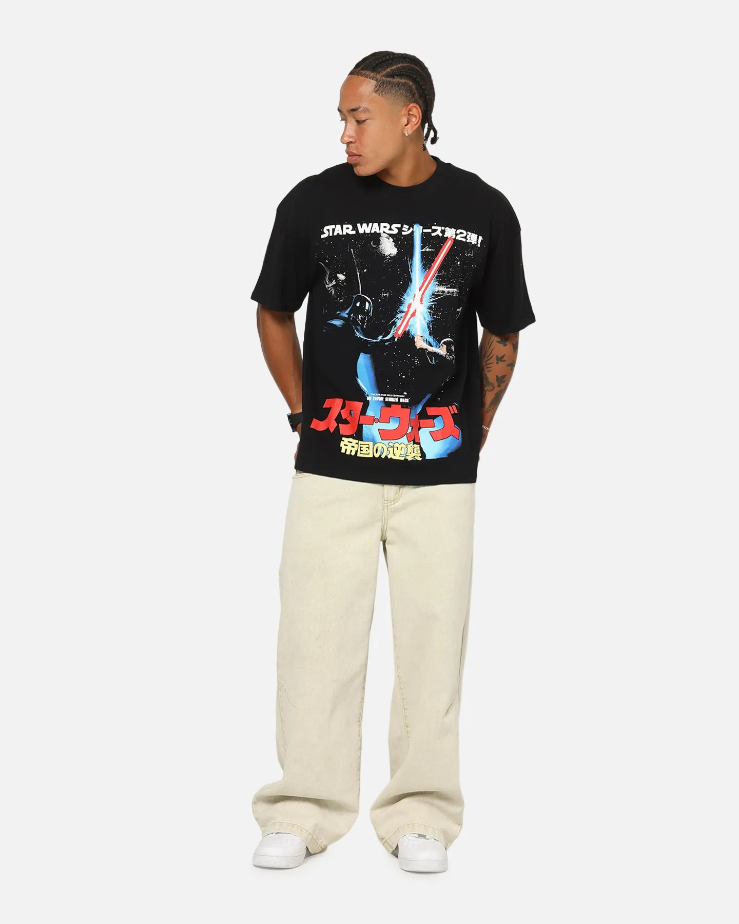 73Studio Star Wars '90 Empire Strikes Vintage T-Shirt Black sold by Culture Kings product image thumbnail 3