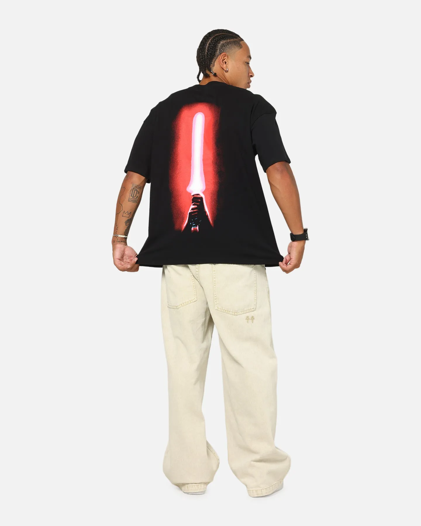 73Studio Star Wars '90 Empire Strikes Vintage T-Shirt Black sold by Culture Kings product image thumbnail 4