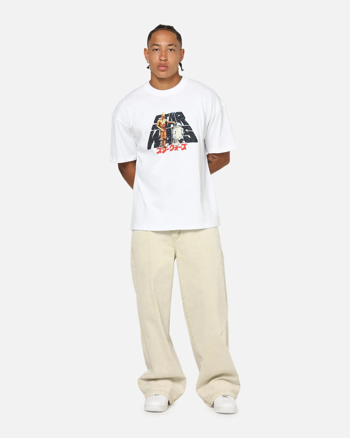 73Studio Star Wars '77 A New Hope Vintage T-Shirt White sold by Culture Kings product image thumbnail 3