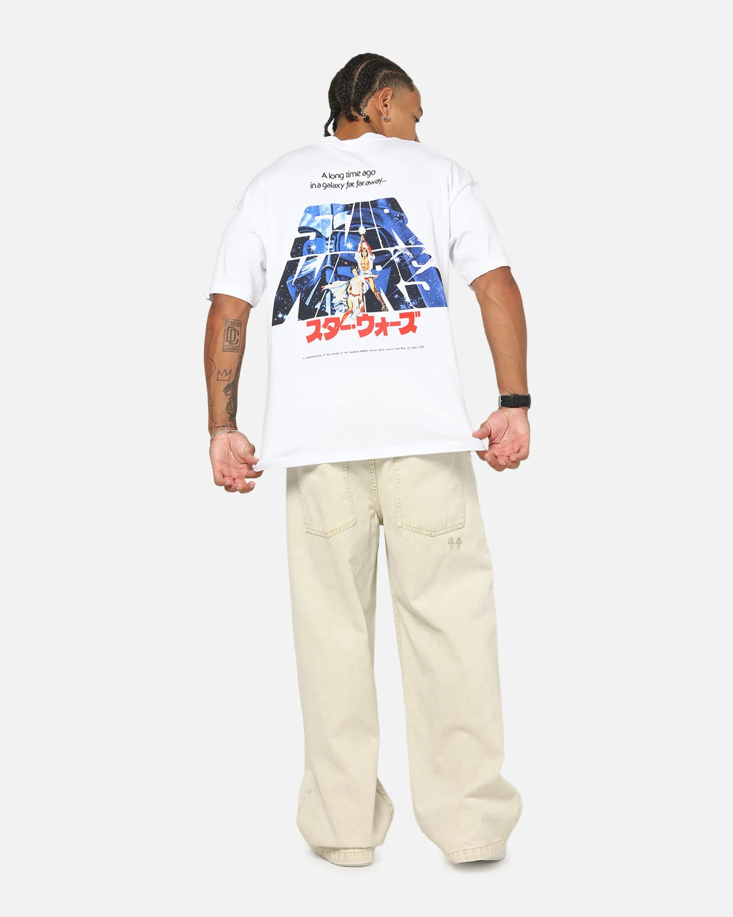 73Studio Star Wars '77 A New Hope Vintage T-Shirt White sold by Culture Kings product image thumbnail 4