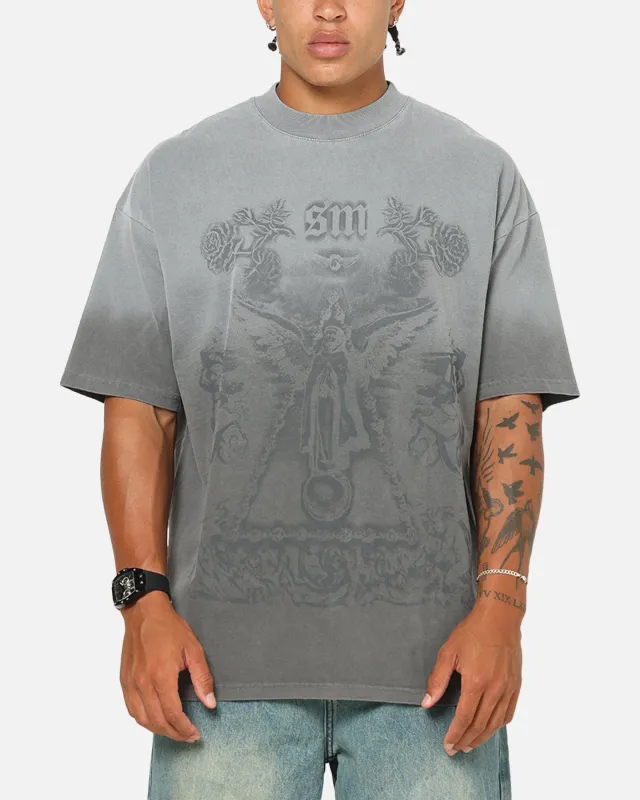 Saint Morta Holy Ghost T-Shirt Washed Charcoal sold by Culture Kings