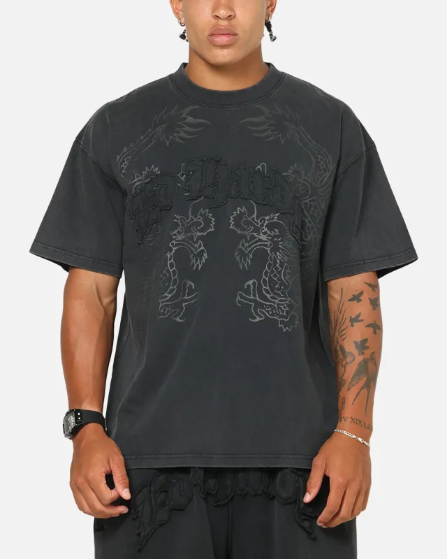 Ed Hardy Double Dragon Applique T-Shirt Black sold by Culture Kings