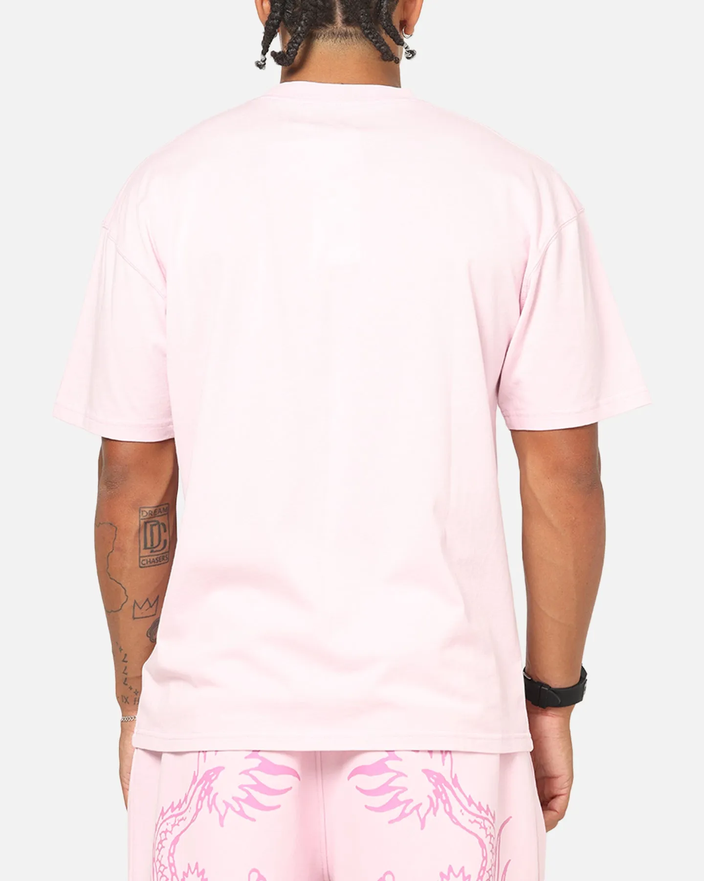 Ed Hardy Double Dragon Applique T-Shirt Pink sold by Culture Kings product image thumbnail 3