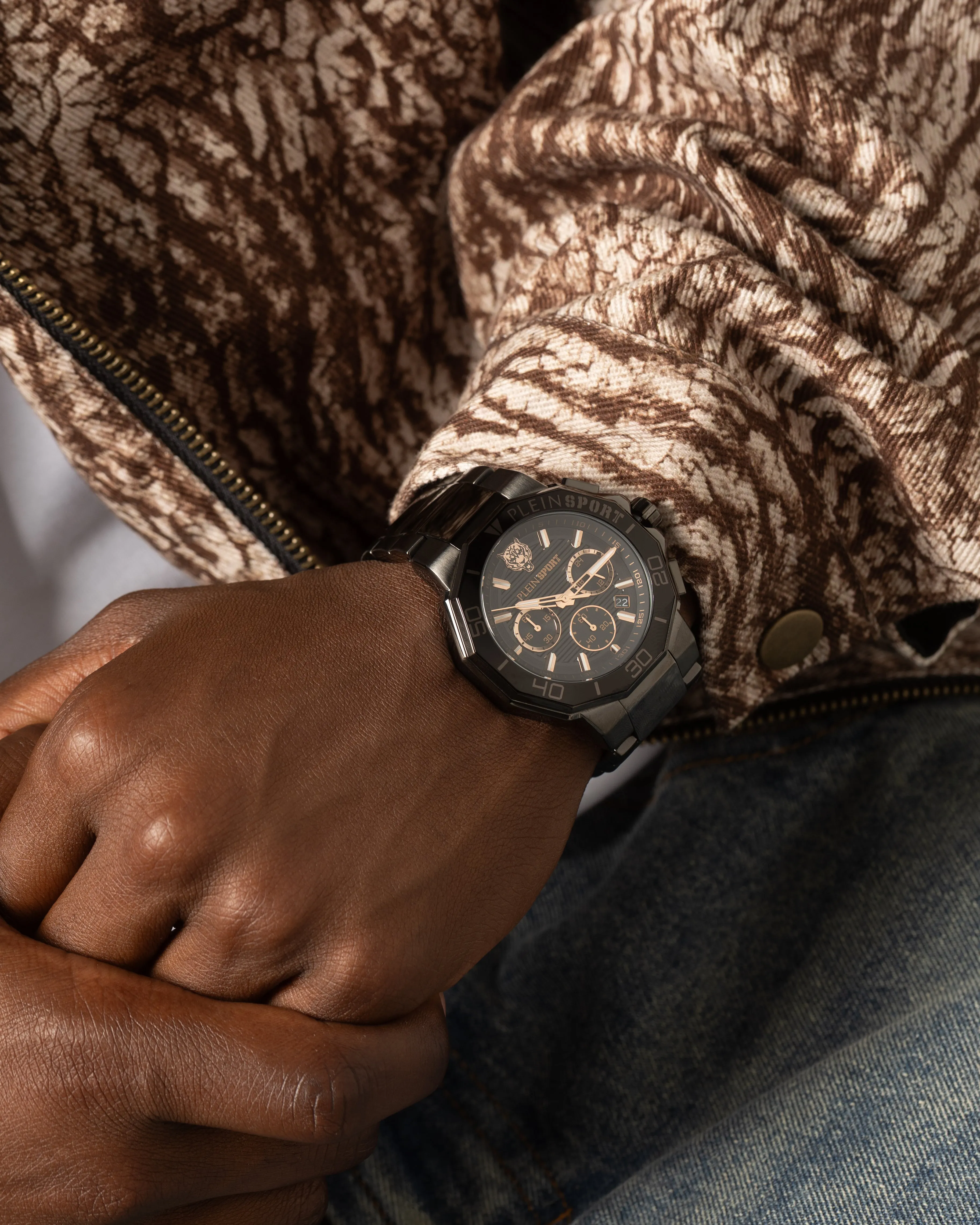 Phillip Plien Sport Titan Bracelet Watch Gunmetal sold by Culture Kings product image thumbnail 2