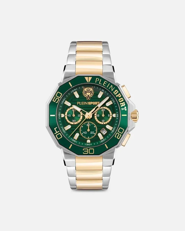 Phillip Plien Sport Titan Bracelet Watch Green/Gold made by Culture Kings