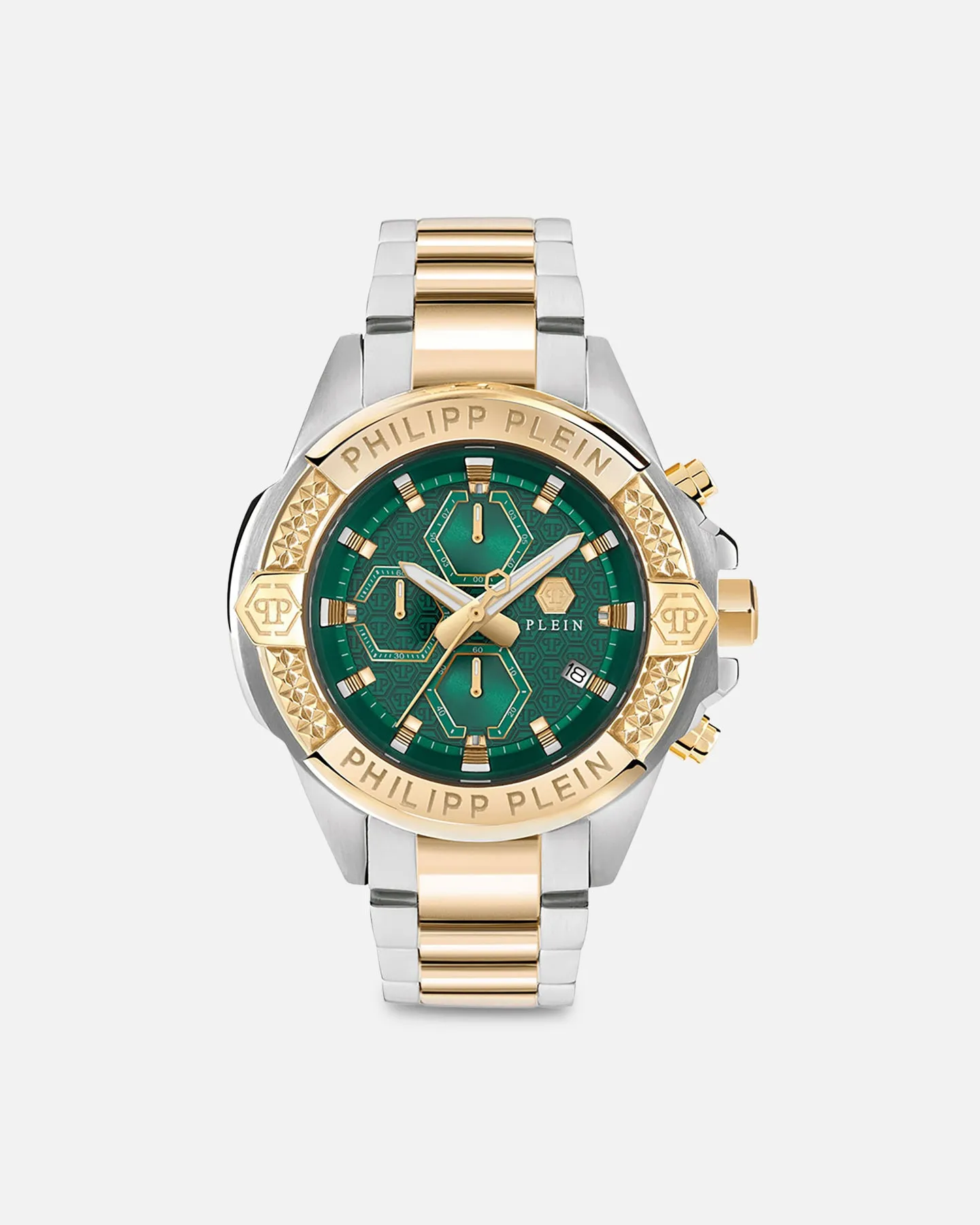 Philipp Plein The Skull Chrono Watch Gold sold by Culture Kings